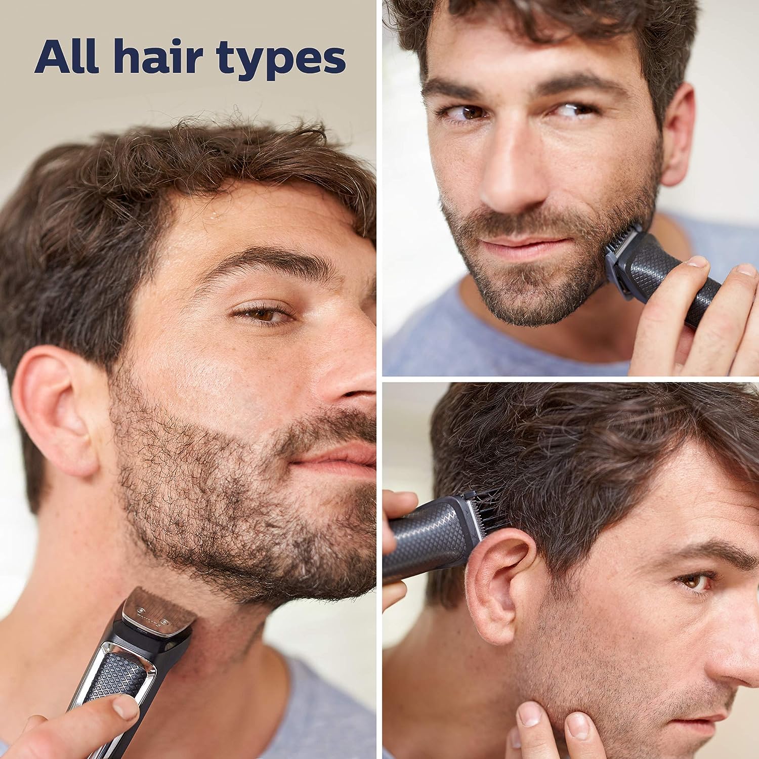 PHILIPS Series 5000 10-in-1 Rechargeable Cordless Grooming Kit for Hair, Beard & Body for Men (60min Runtime, DualCut Technology, Black)_7