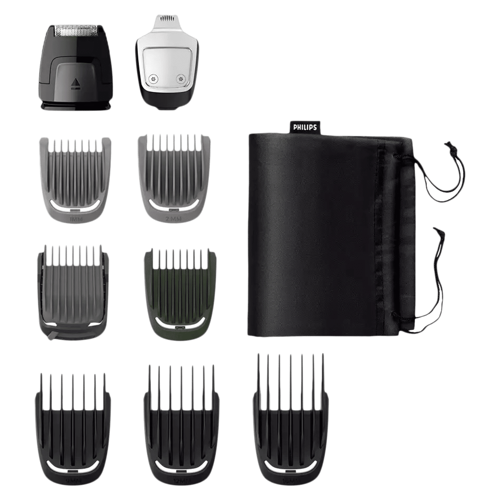 PHILIPS Series 5000 10-in-1 Rechargeable Cordless Grooming Kit for Hair, Beard & Body for Men (60min Runtime, DualCut Technology, Black)_4