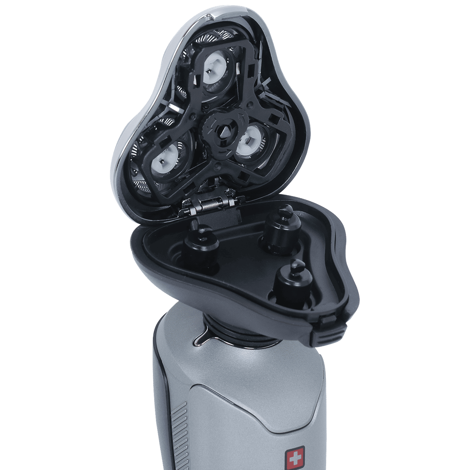 SWISS MILITARY SHV-61 Cordless Shaver for Face for Men (120min Runtime, IPX6 Waterproof, Grey) SWISS MILITARY SHV-61 Cordless Shaver for Face for Men (120min Runtime, IPX6 Waterproof, Grey)_6