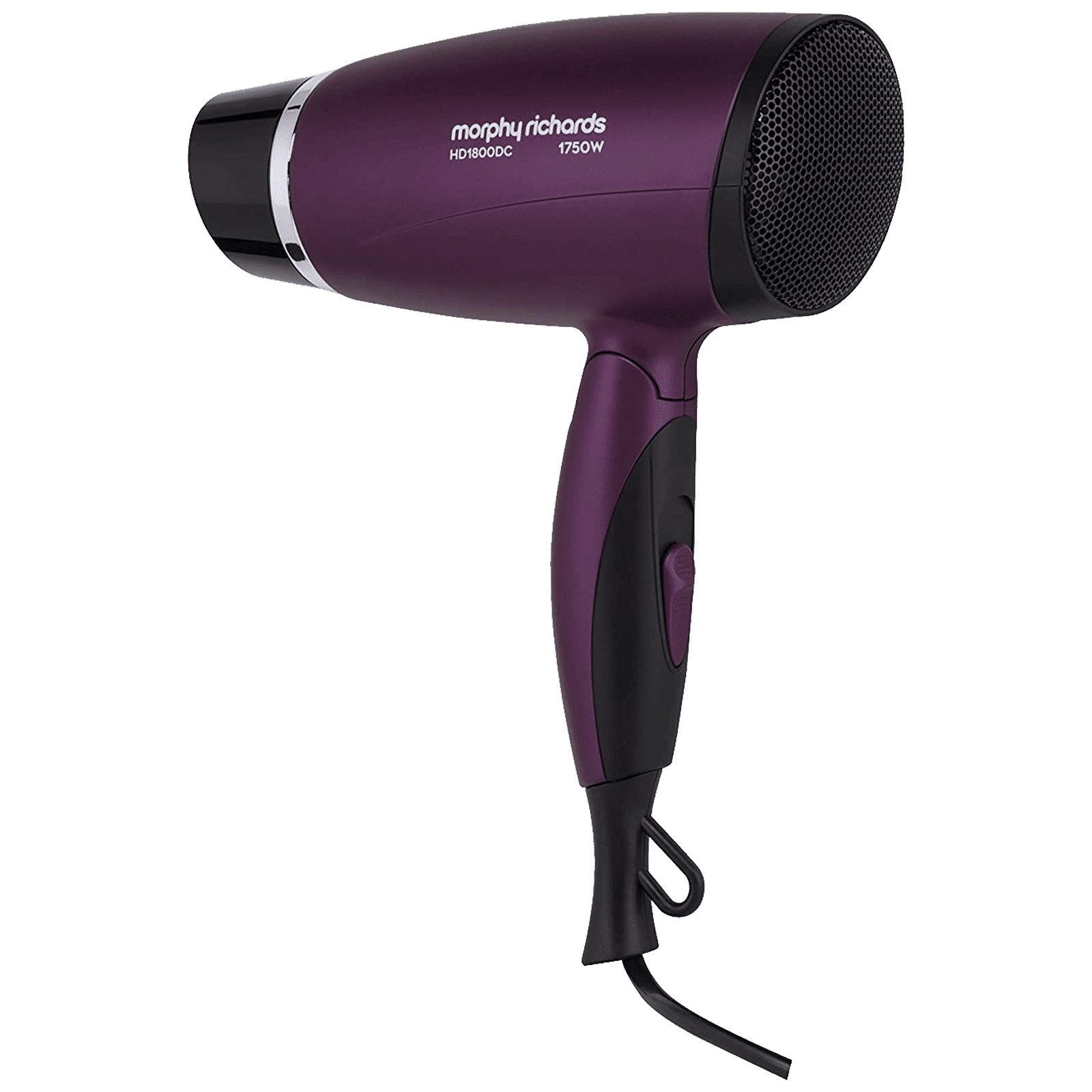 morphy richards HD1800DC Hair Dryer with 2 Heat Settings (Air Dry Function, Purple)_5