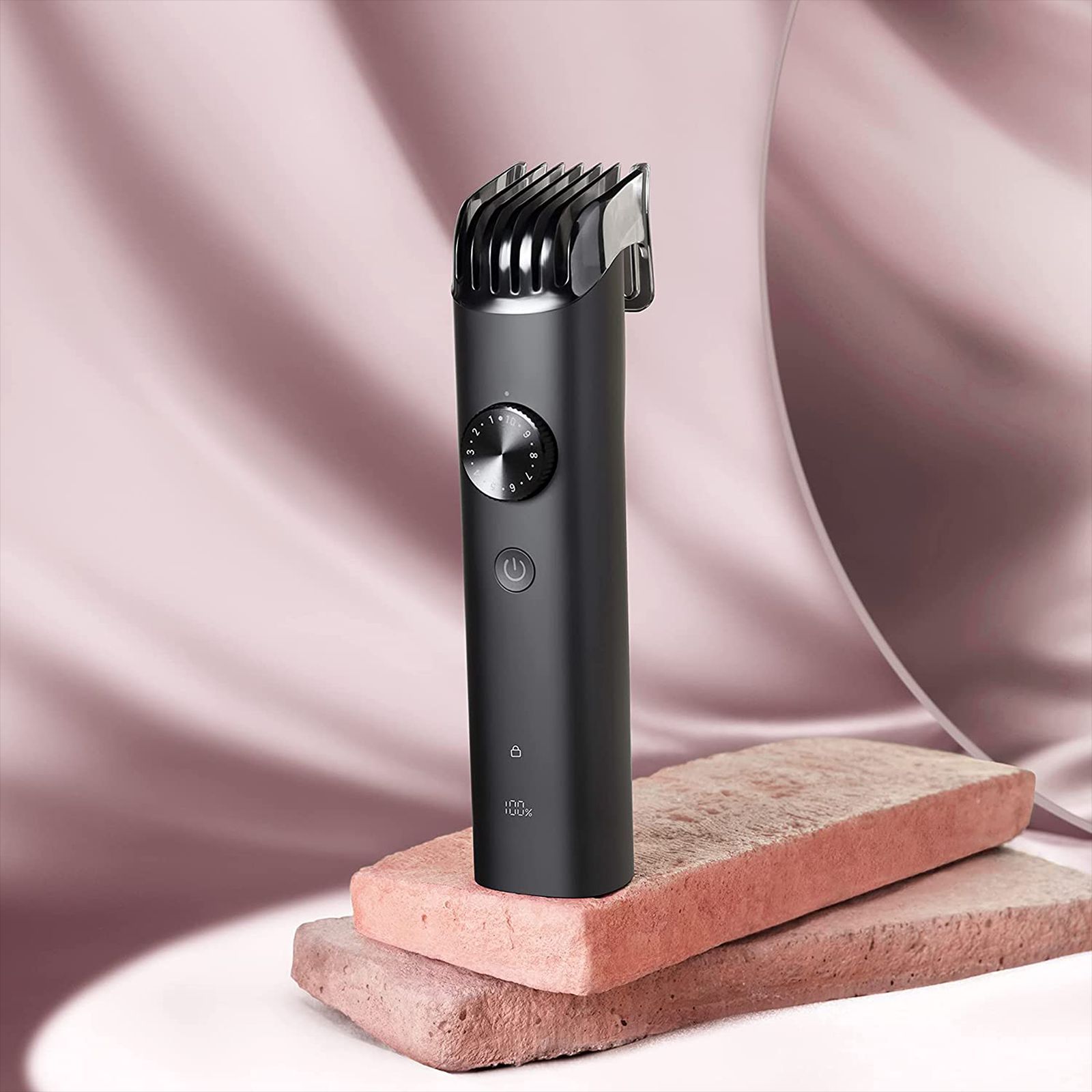 Xiaomi 2 Rechargeable Corded & Cordless Dry Trimmer for Beard & Moustache with 40 Length Settings for Men (90mins Runtime, IPX7 Waterproof, Black)_11