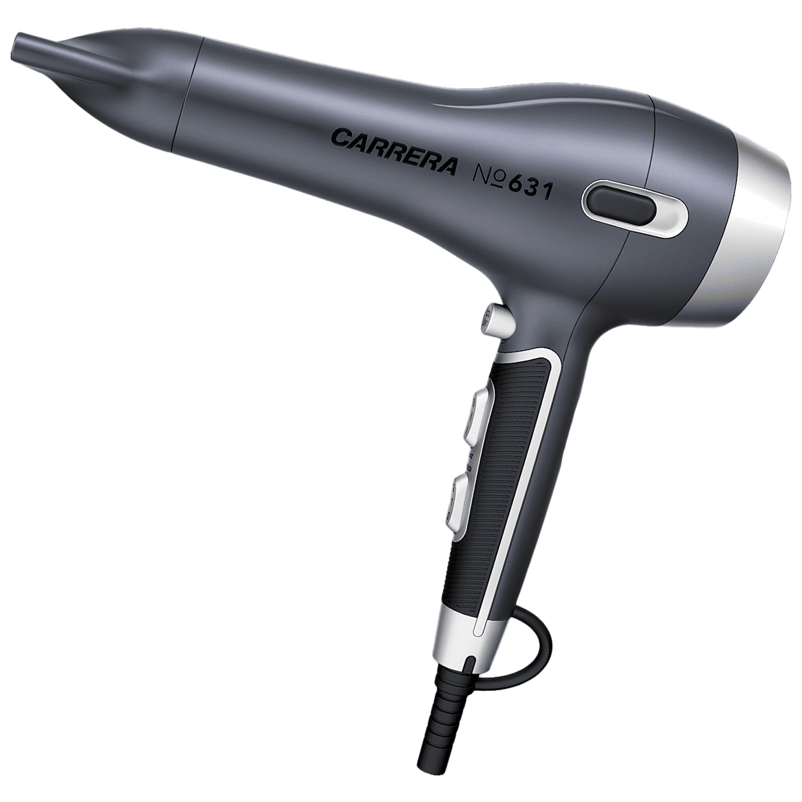 CARRERA Professional Hair Dryer with 2 Heat Settings & Cool Shot (Volume Diffusor, Grey)_8
