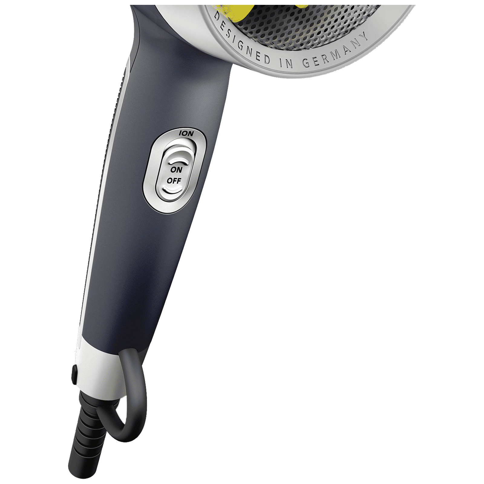 CARRERA Professional Hair Dryer with 2 Heat Settings & Cool Shot (Volume Diffusor, Grey)_3