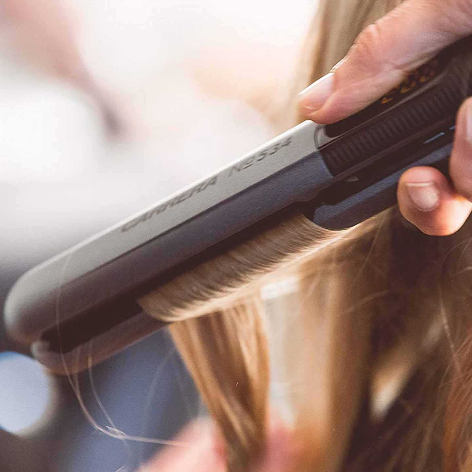 CARRERA Professional Hair Straightener with Permanent Ionisation (Ceramic Plates, Grey)_5