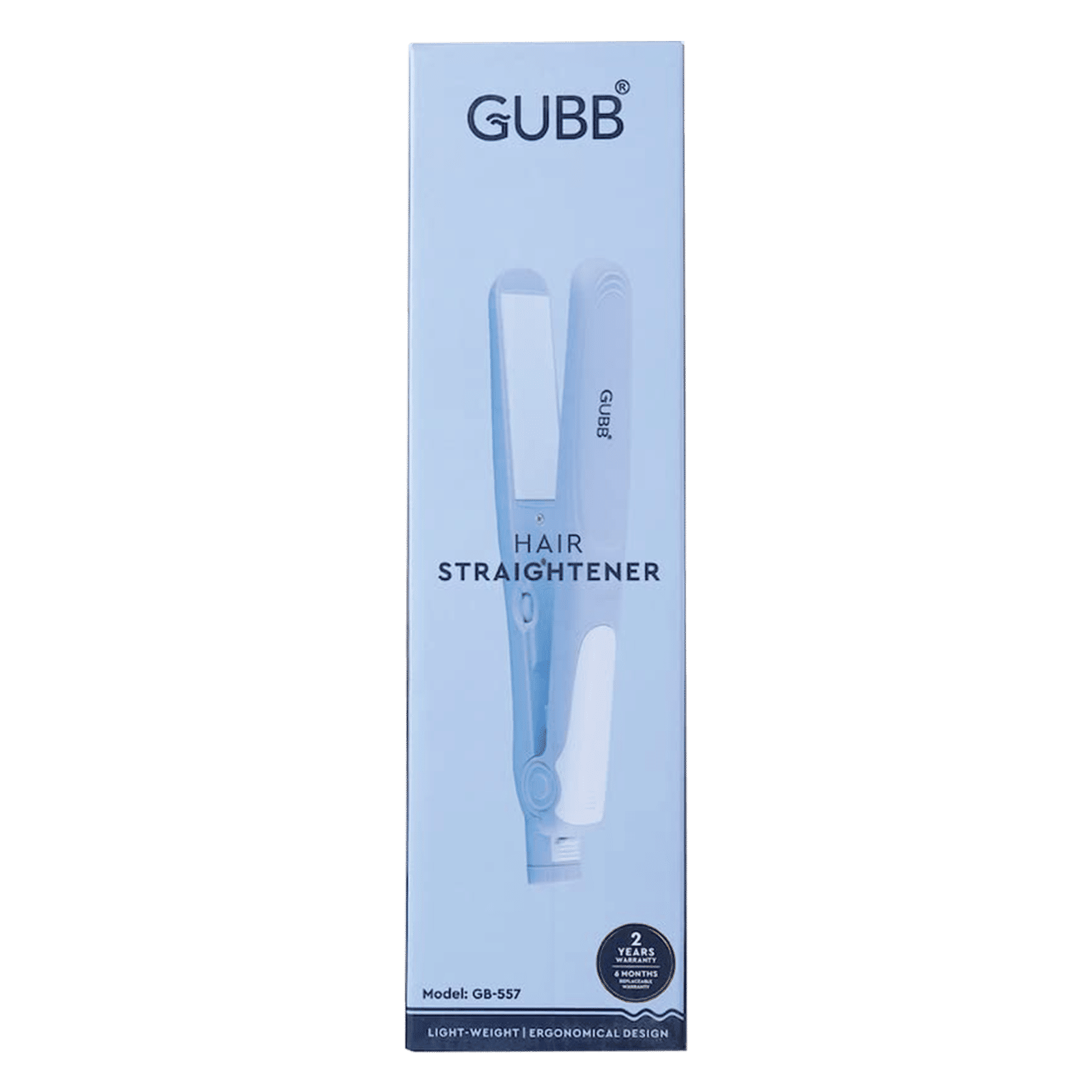 GUBB GB-557 Hair Straightener with Zero-Frizz Technology (Ceramic Plates, Purple)_15