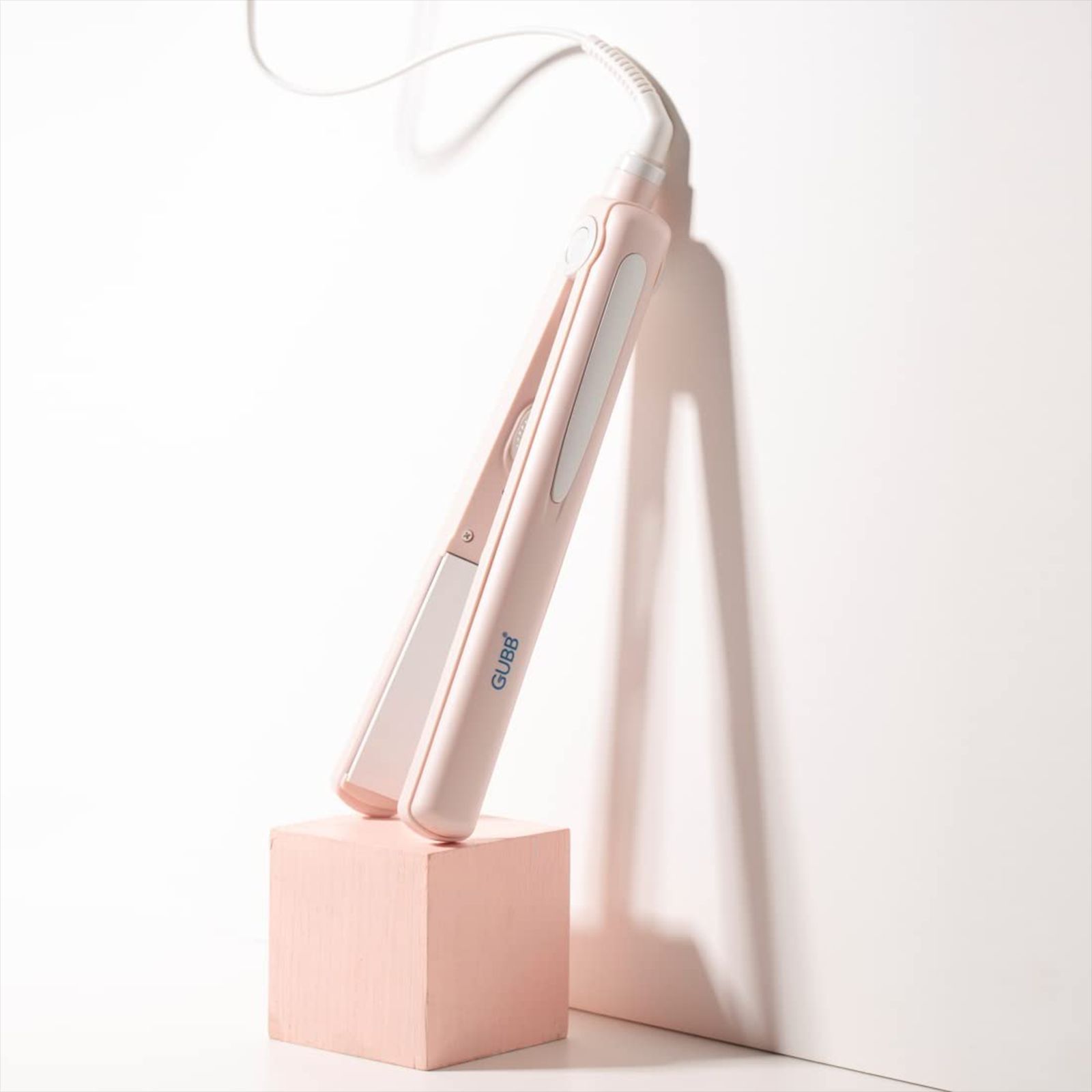 GUBB GB-650 Hair Straightener with Zero-Frizz Technology (Ceramic Plates, Pink)_5