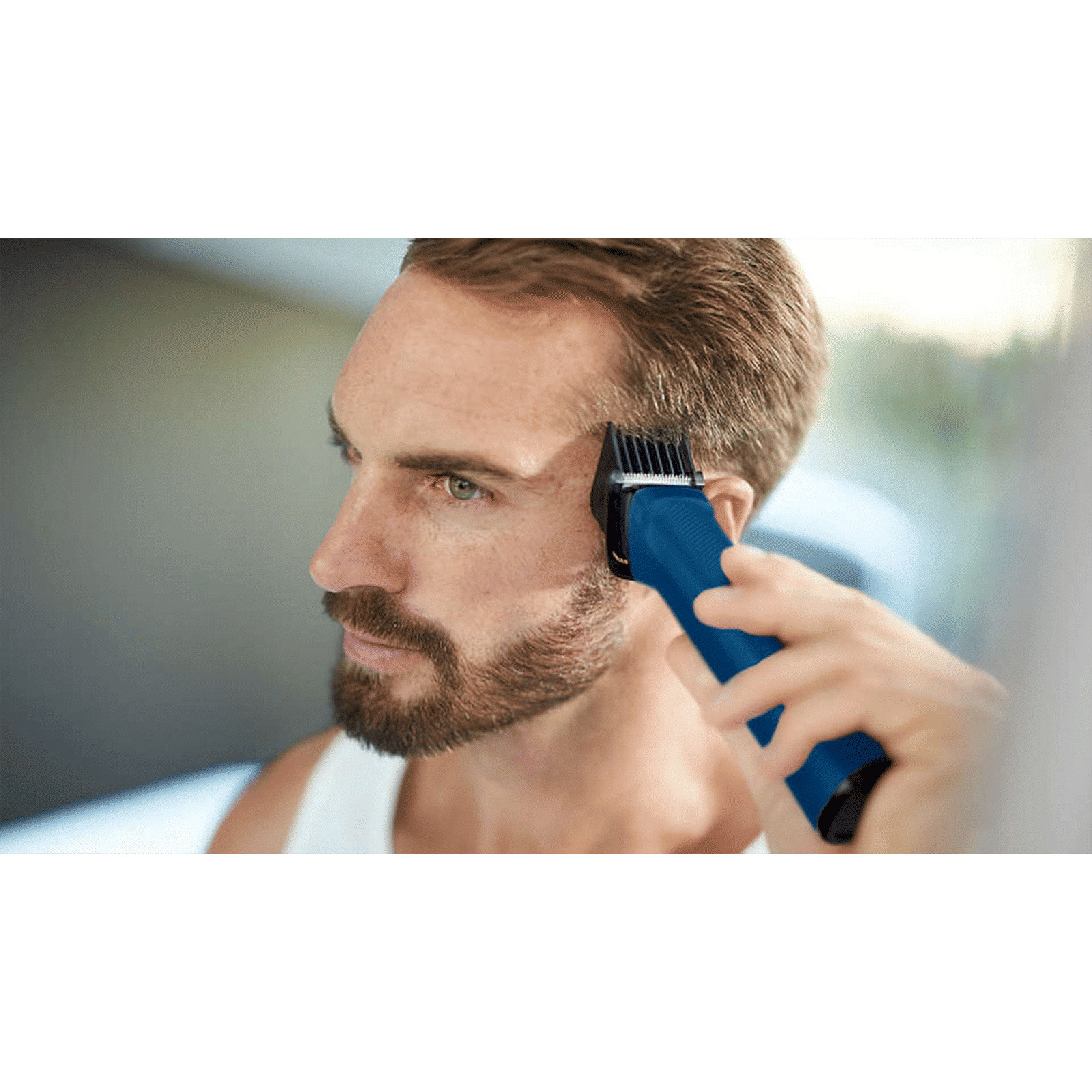PHILIPS Series 7000 12-in-1 Rechargeable Cordless Grooming Kit for Face, Hair & Body for Men (90min Runtime, DualCut Technology, Blue)_3