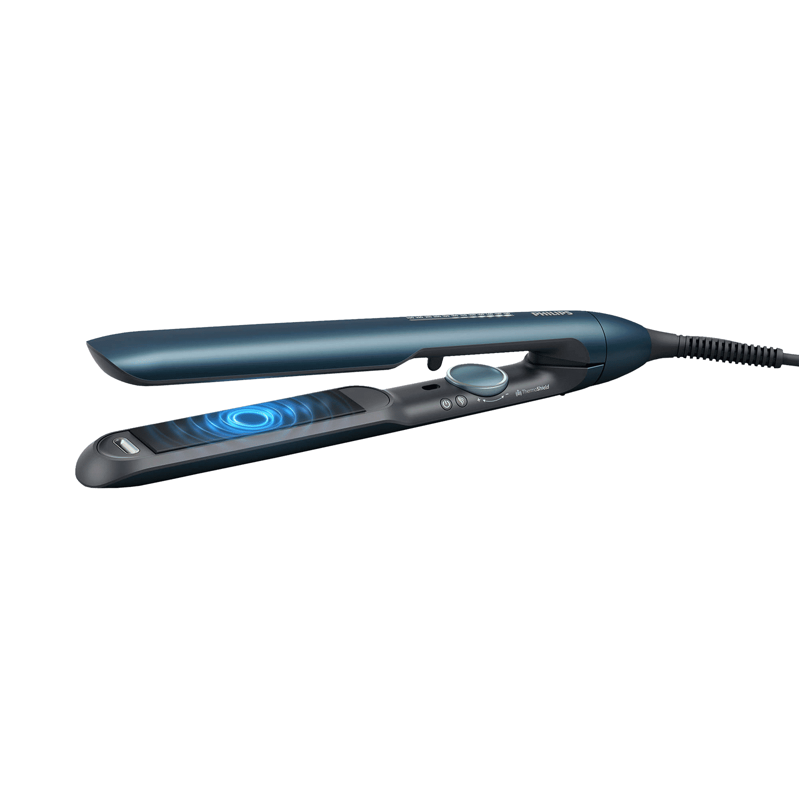 PHILIPS 7000 Series Hair Straightener with ThermoShield Technology (Ceramic Plates, Teal Metallic)_1