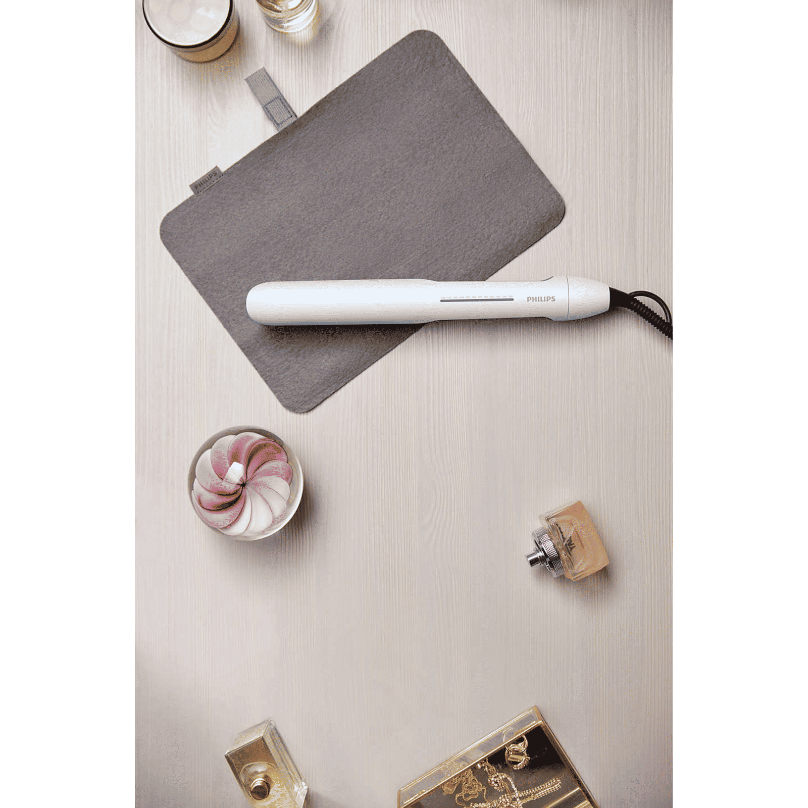 PHILIPS 5000 Series Hair Straightener with Thermo Protect Technology (Ceramic Plates, Pale Sky Blue)_7