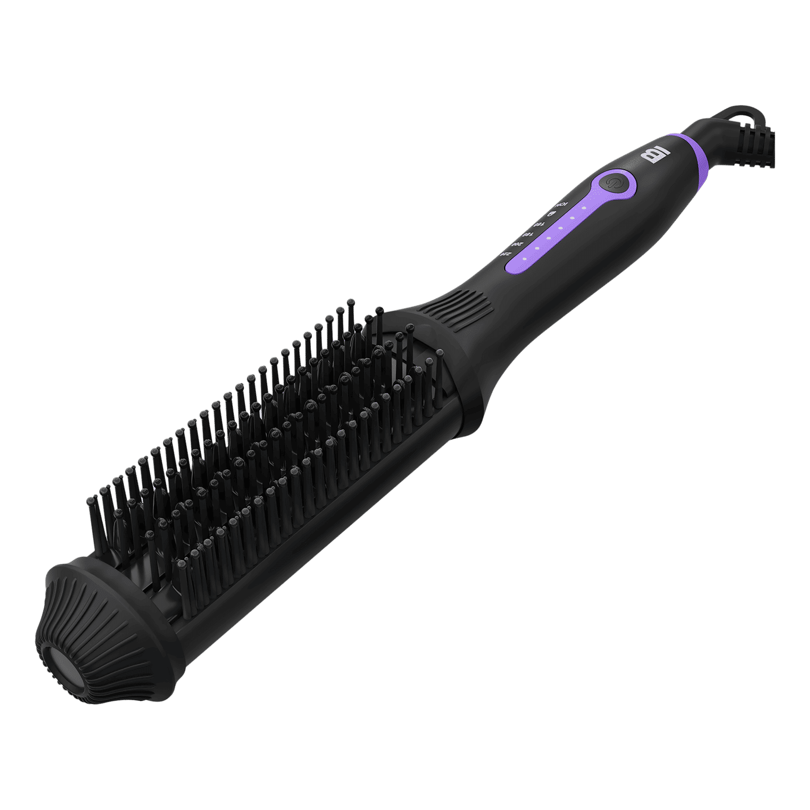 Bblunt Pro Hair Straightening Brush with Ionic Technology (Black & Purple) Bblunt Pro Hair Straightening Brush with Ionic Technology (Black & Purple)_3