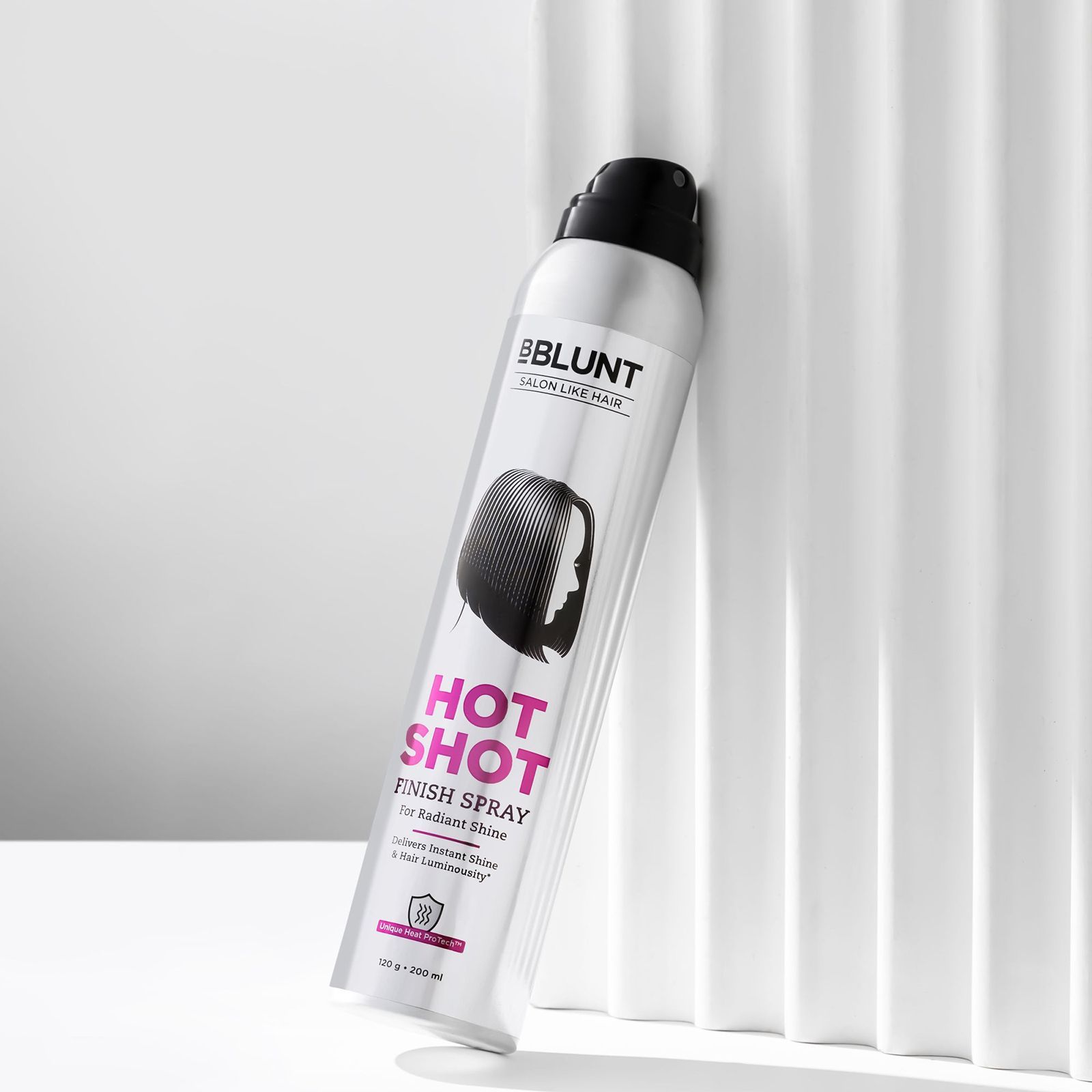 Bblunt Hot Shot 200ml Hair Spray (Radiant Shine, Multi Color)_5