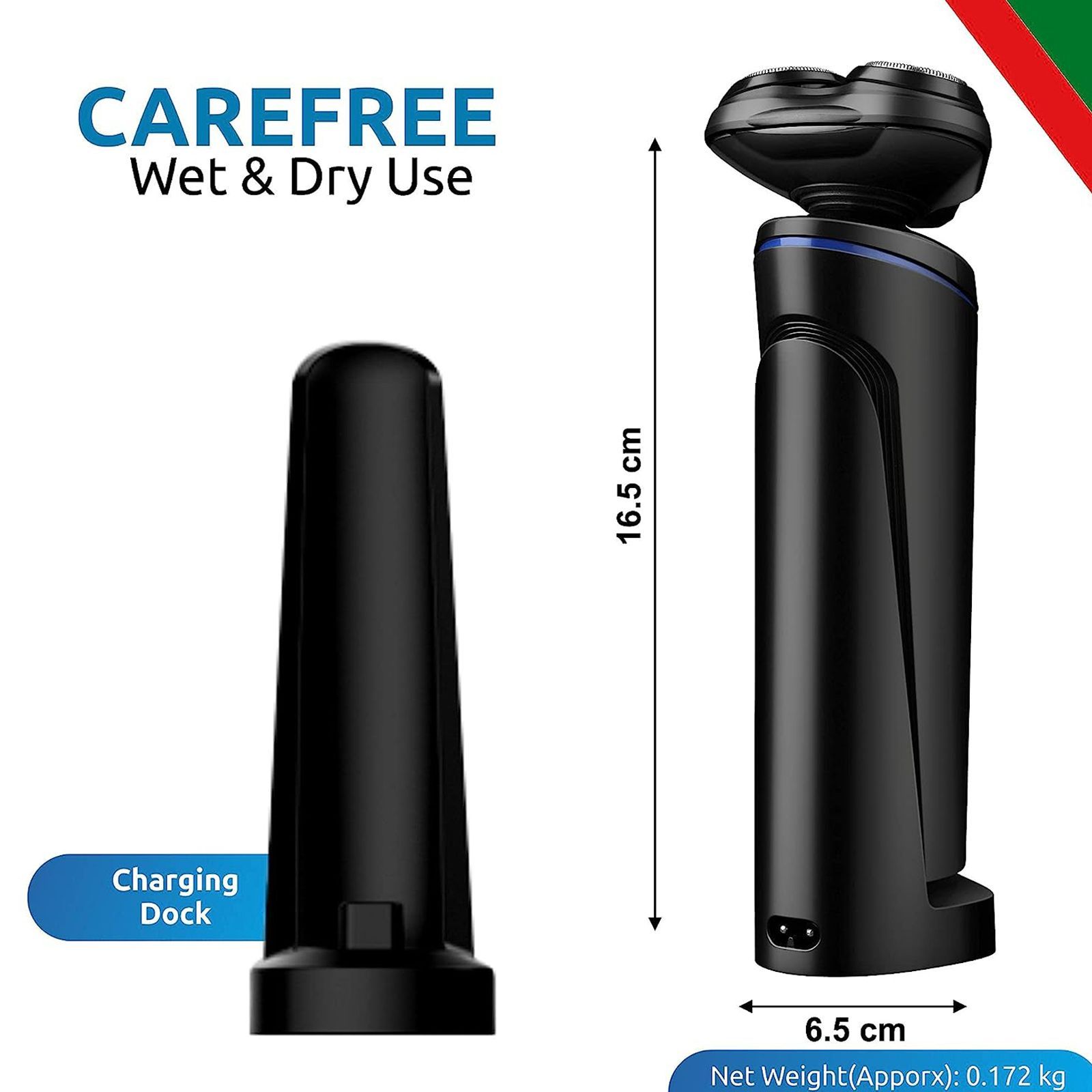 Groomiist Platinum Series 3-in-1 Rechargeable Corded & Cordless Grooming Kit for Nose, Beard & Moustache for Men (90min Runtime, Japanese Blades Technology, Black) Groomiist Platinum Series 3-in-1 Rechargeable Corded & Cordless Grooming Kit for Nose, Beard & Moustache for Men (90min Runtime, Japanese Blades Technology, Black)_4