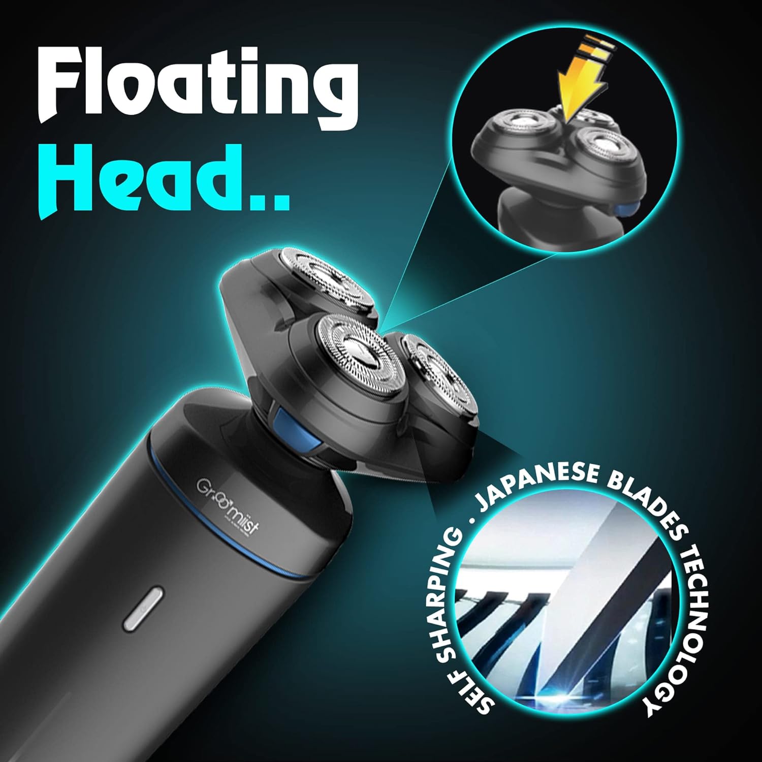 Groomiist Platinum Series 3-in-1 Rechargeable Corded & Cordless Grooming Kit for Nose, Beard & Moustache for Men (90min Runtime, Japanese Blades Technology, Black) Groomiist Platinum Series 3-in-1 Rechargeable Corded & Cordless Grooming Kit for Nose, Beard & Moustache for Men (90min Runtime, Japanese Blades Technology, Black)_11