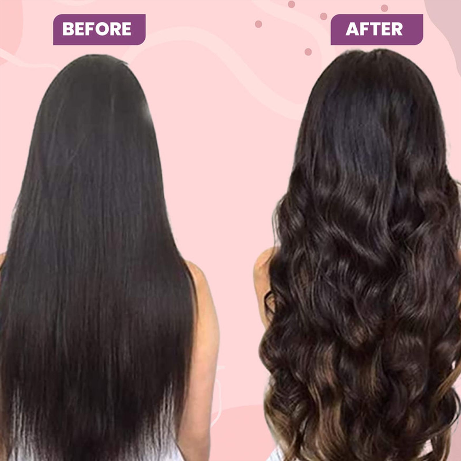 AGARO HC6001 Hair Styler with Tourmaline Infused Ceramic Plates (Cool Touch Tip, Black & Rose Gold)_7