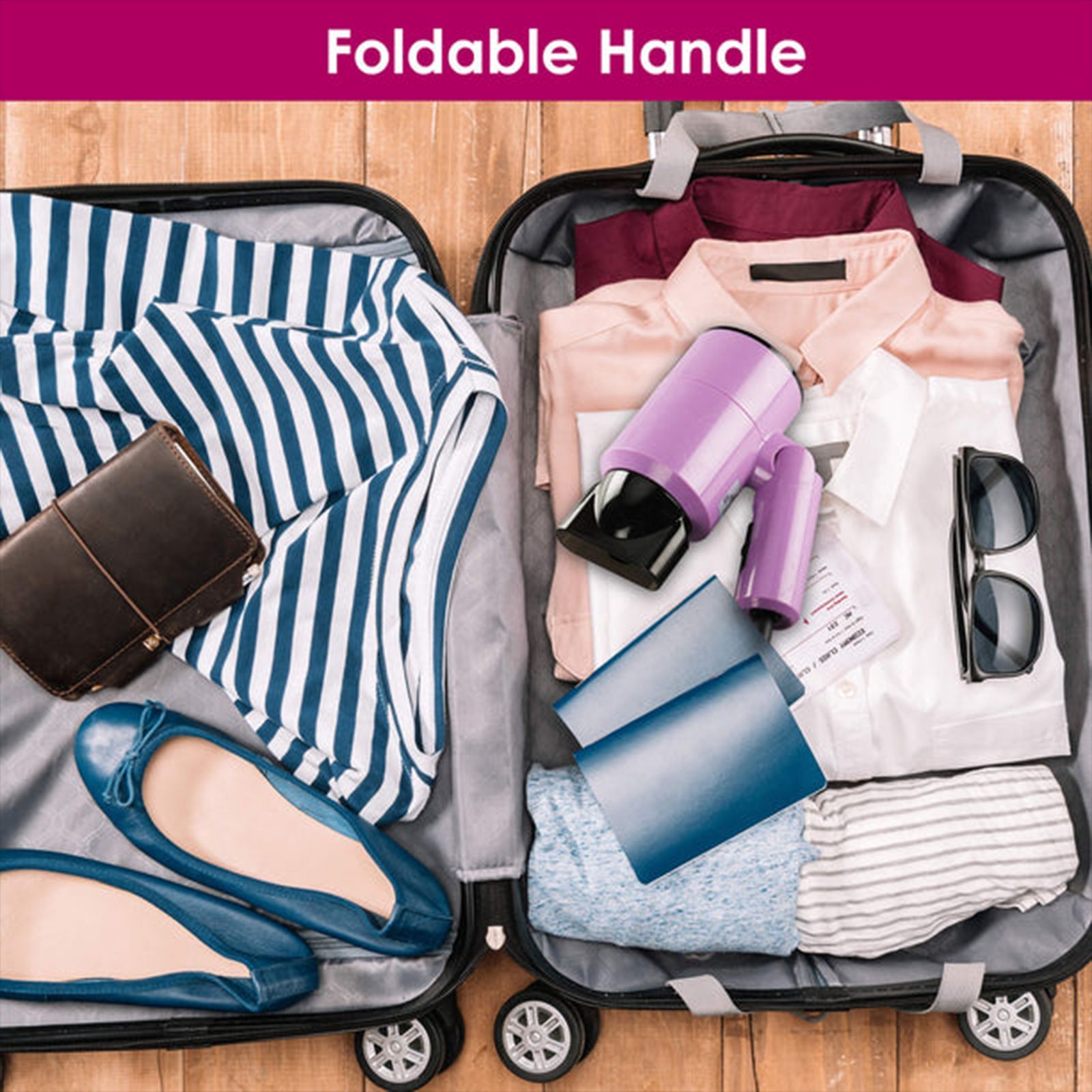 AGARO HD1211 Hair Dryer with 2 Heat Settings & Cool Mode (Overheat Protection, Purple)_6