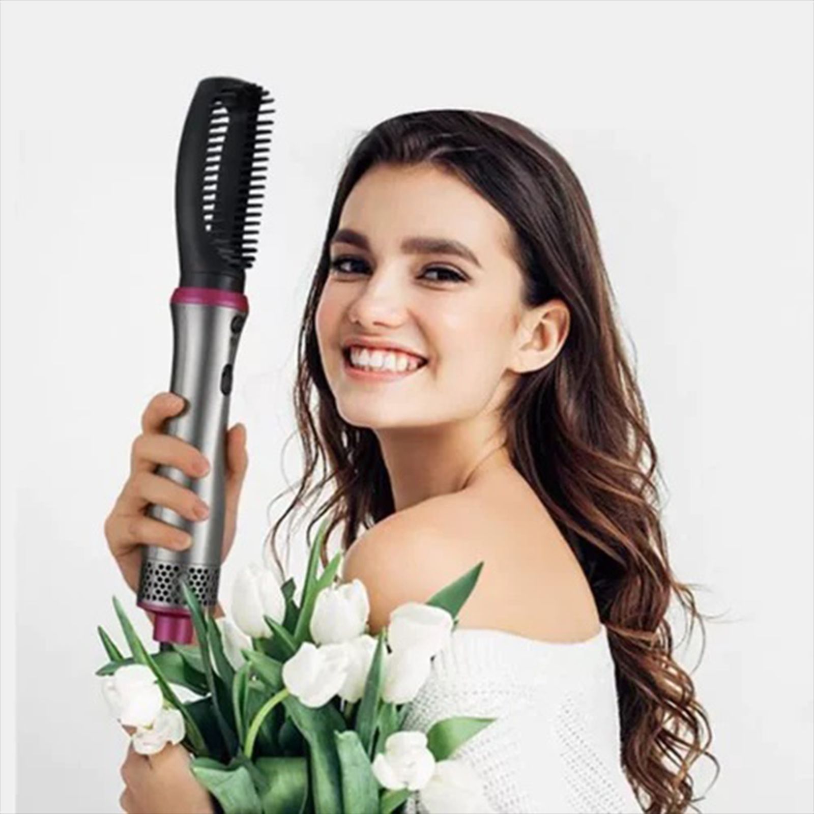 VGR Professional Salon Series 4-in-1 Hair Styler with Advanced Natural Drying Technology (360 Degree Airflow, Black)_13