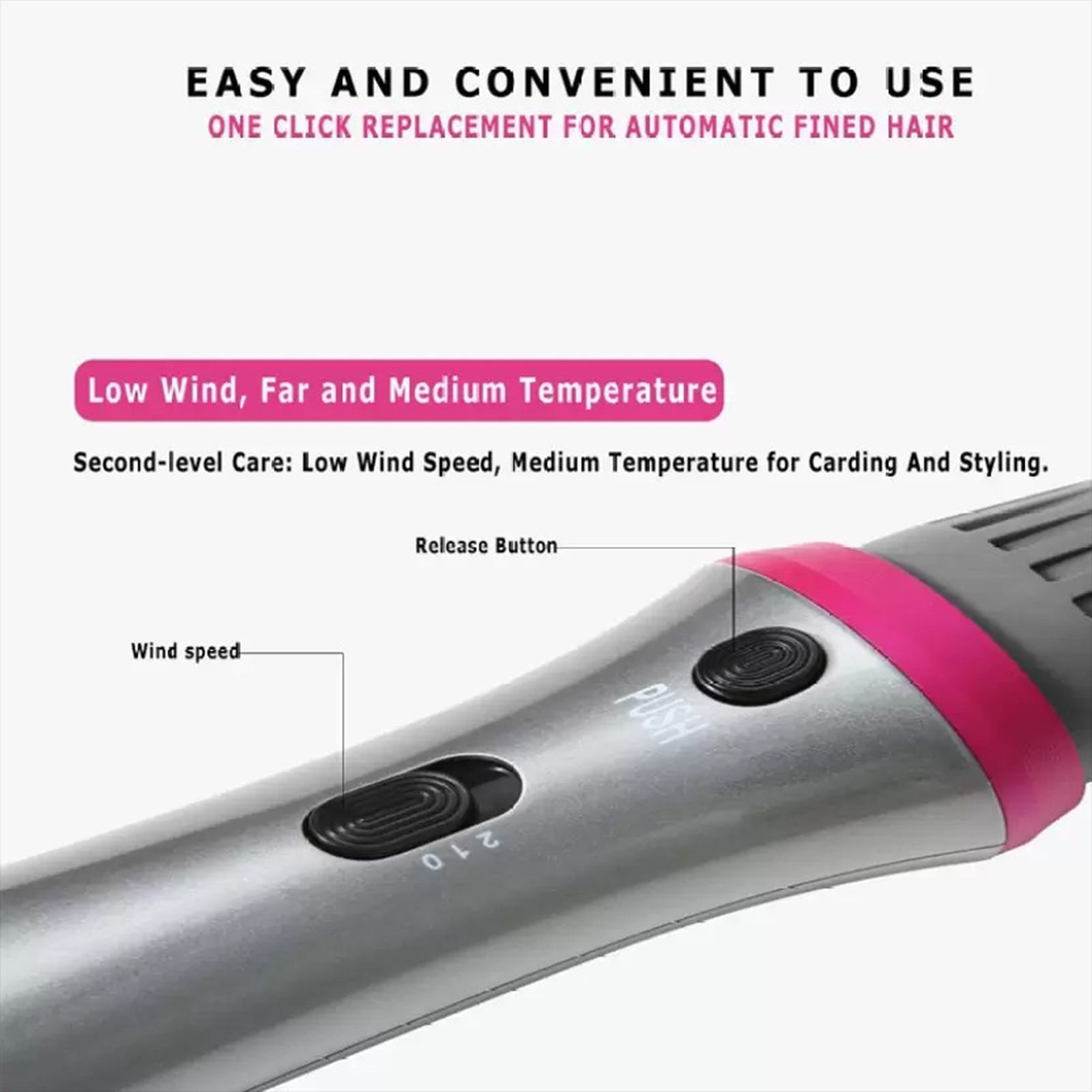 VGR Professional Salon Series 4-in-1 Hair Styler with Advanced Natural Drying Technology (360 Degree Airflow, Black)_15