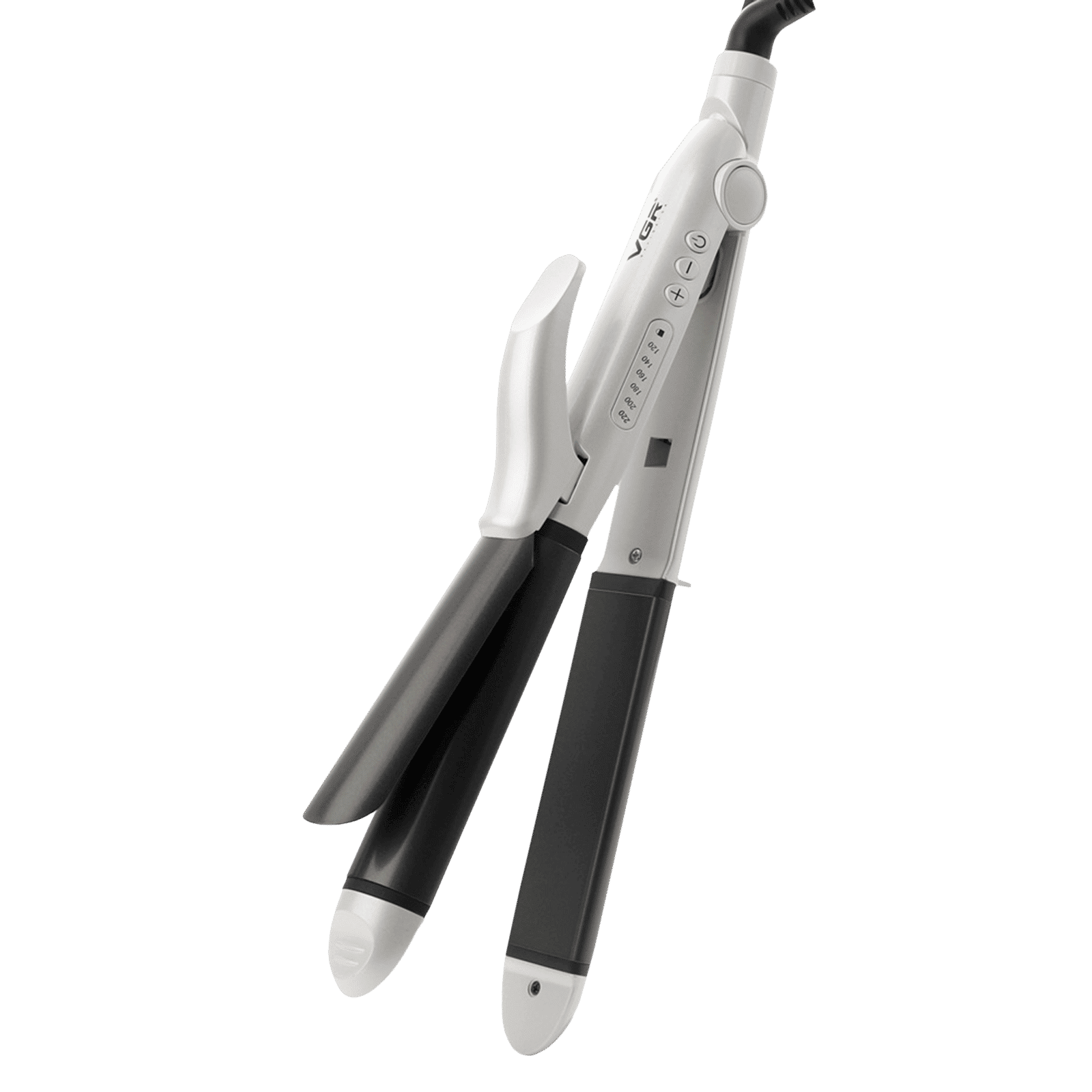 VGR Professional 2-in-1 Hair Styler with Uniform Heat Technology (LED Indicator, White)_4