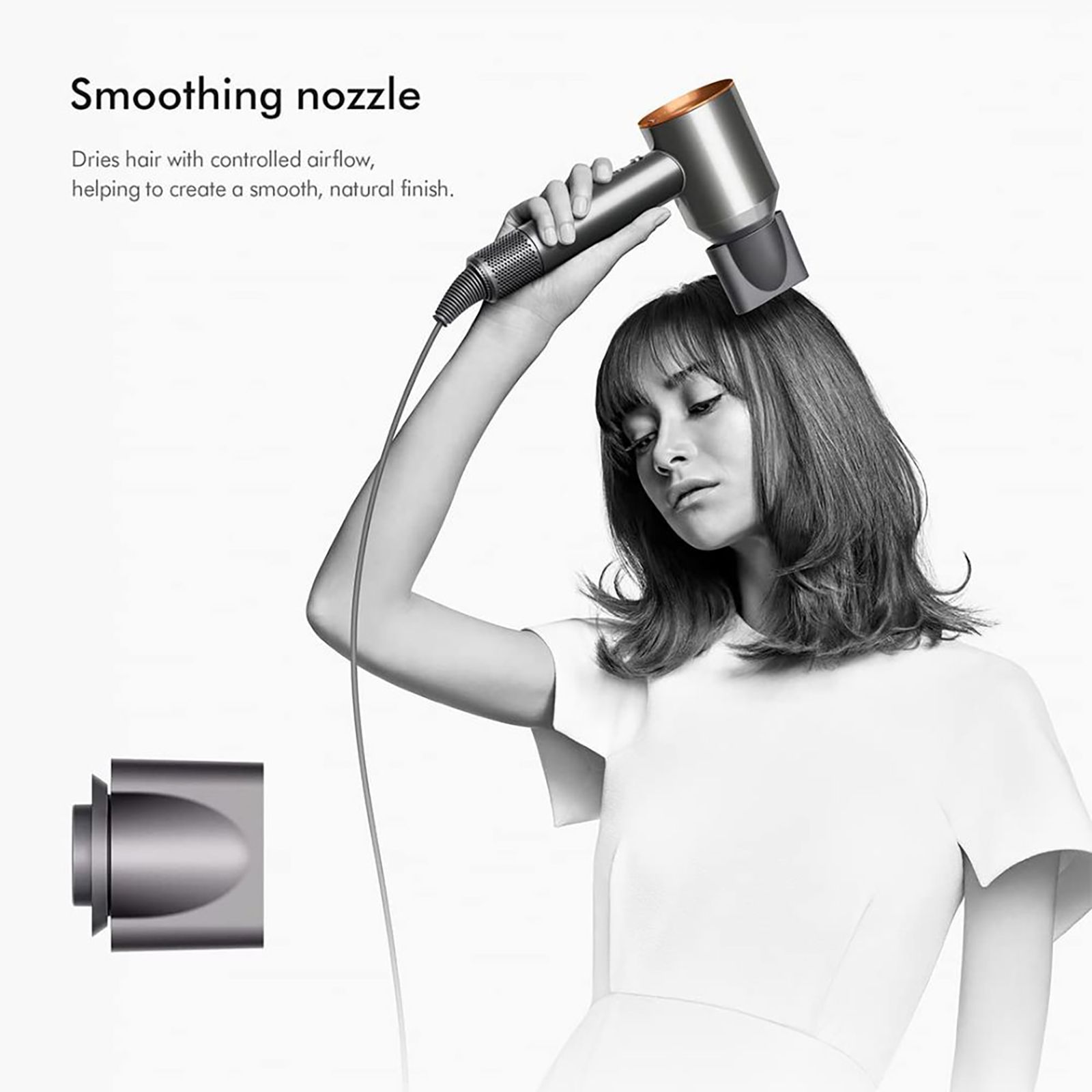 dyson Supersonic Hair Dryer with 4 Heat Settings & Cool Shot (Diffuser, Nickel & Copper)_6
