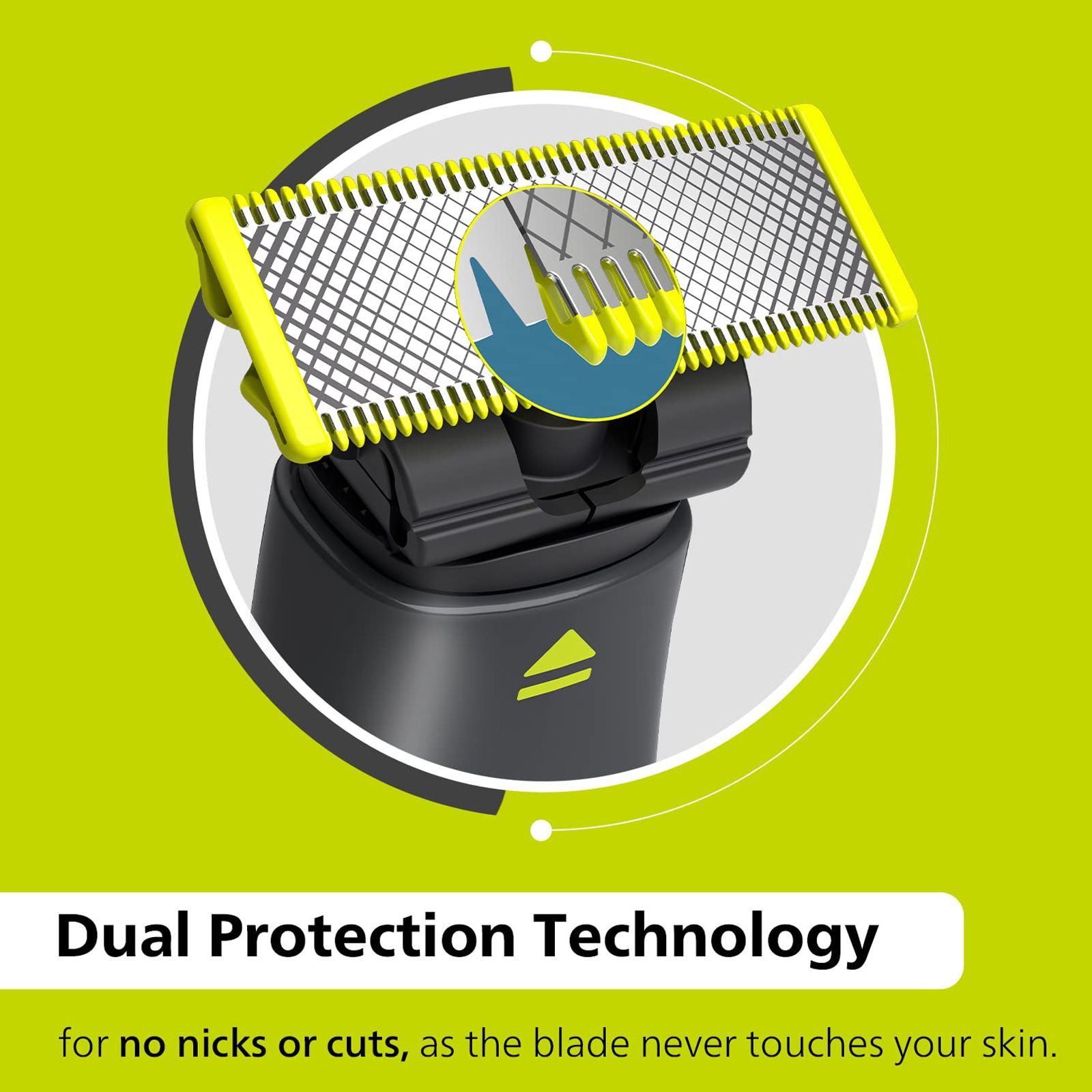 PHILIPS OneBlade Rechargeable Cordless Wet & Dry Trimmer for Beard & Moustache with 3 Length Settings for Men (30min Runtime, IPX7 Waterproof, Charcoal Gray) PHILIPS OneBlade Rechargeable Cordless Wet & Dry Trimmer for Beard & Moustache with 3 Length Settings for Men (30min Runtime, IPX7 Waterproof, Charcoal Gray)_14