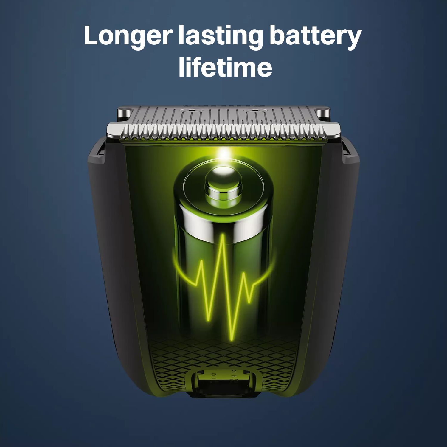 PHILIPS 3000 Series Rechargeable Cordless Wet & Dry Trimmer for Beard & Moustache with 20 Length Settings for Men (60min Runtime, LED Charge Indicator, Blue)_9