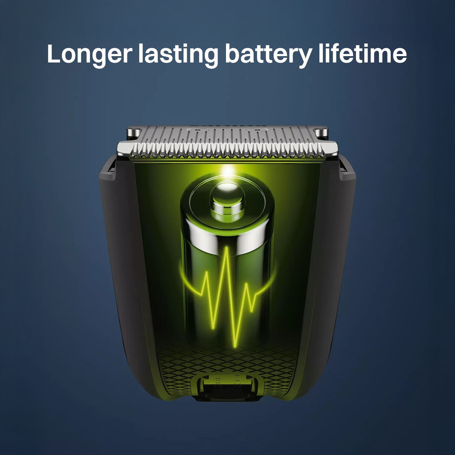 PHILIPS Series 1000 Rechargeable Cordless Dry Trimmer for Beard & Moustache with 4 Length Settings for Men (60min Runtime, DataPower Technology, Red)_12