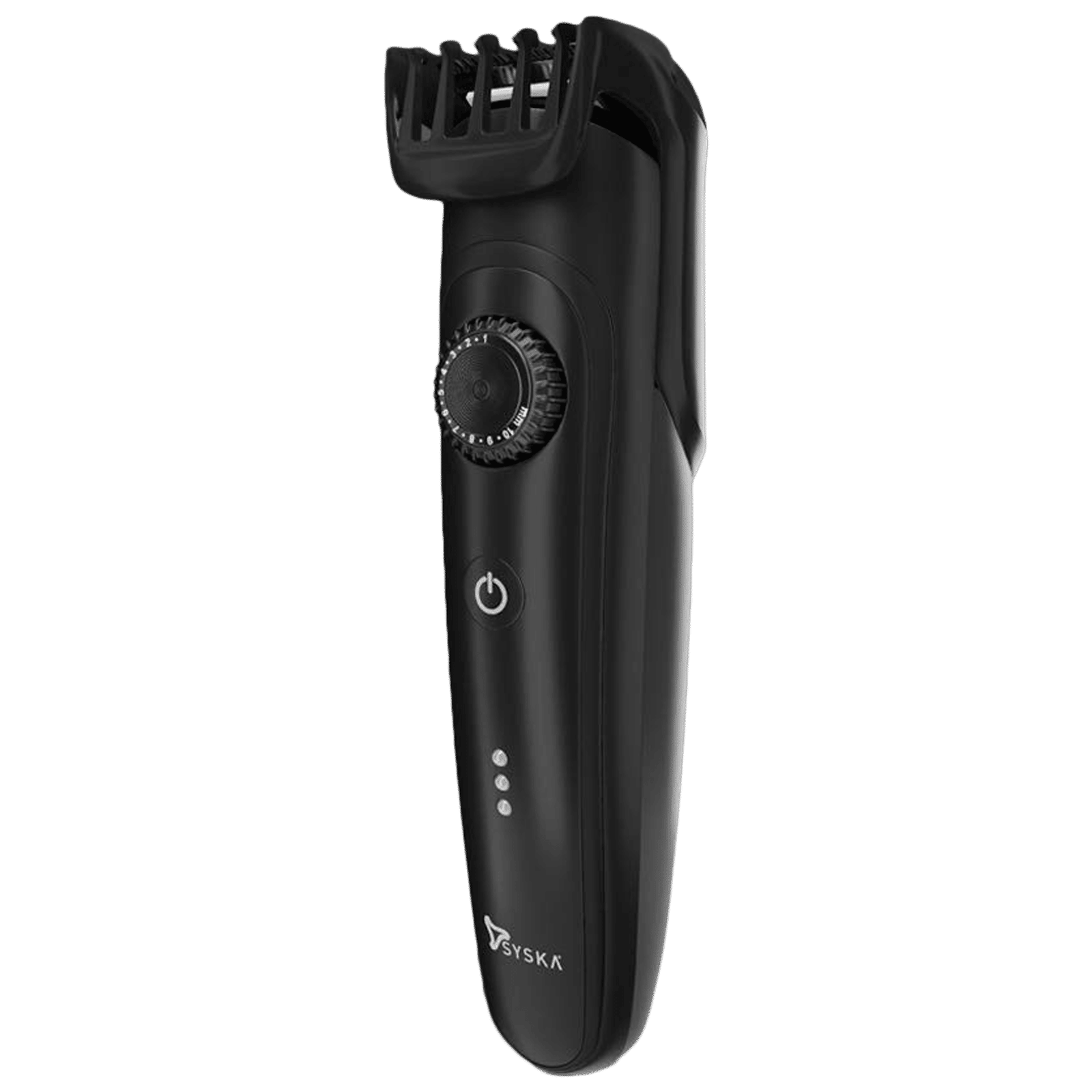 SYSKA BeardPro Rechargeable Corded & Cordless Dry Trimmer for Beard & Moustache with 40 Length Settings for Men (120min Runtime, IPX7 Washable Body, Black)_3