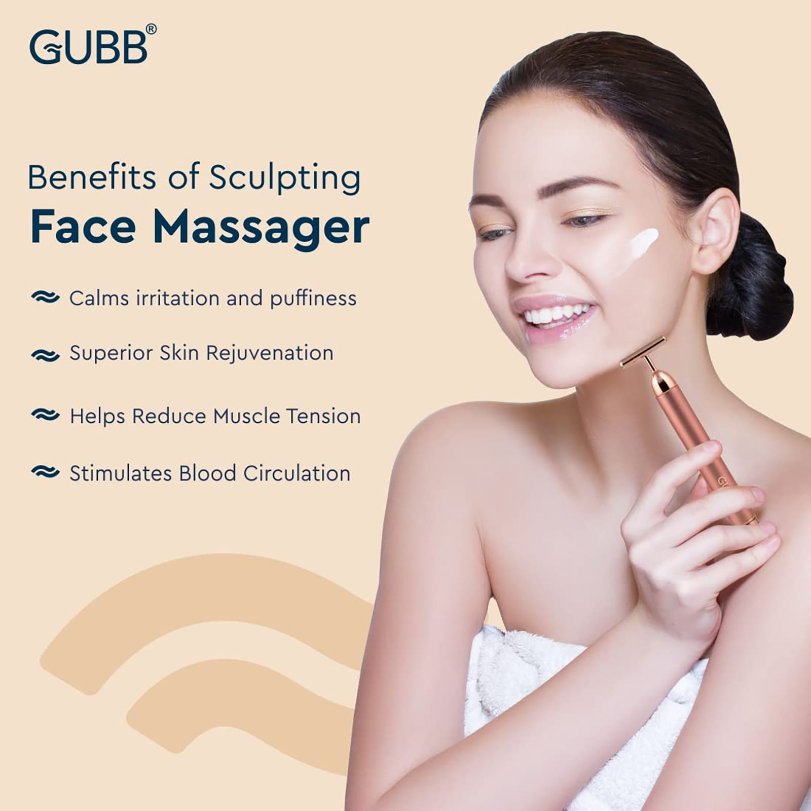 GUBB Sculpting Face Massager (3D Technology, TG000511, Ruby) GUBB Sculpting Face Massager (3D Technology, TG000511, Ruby)_4