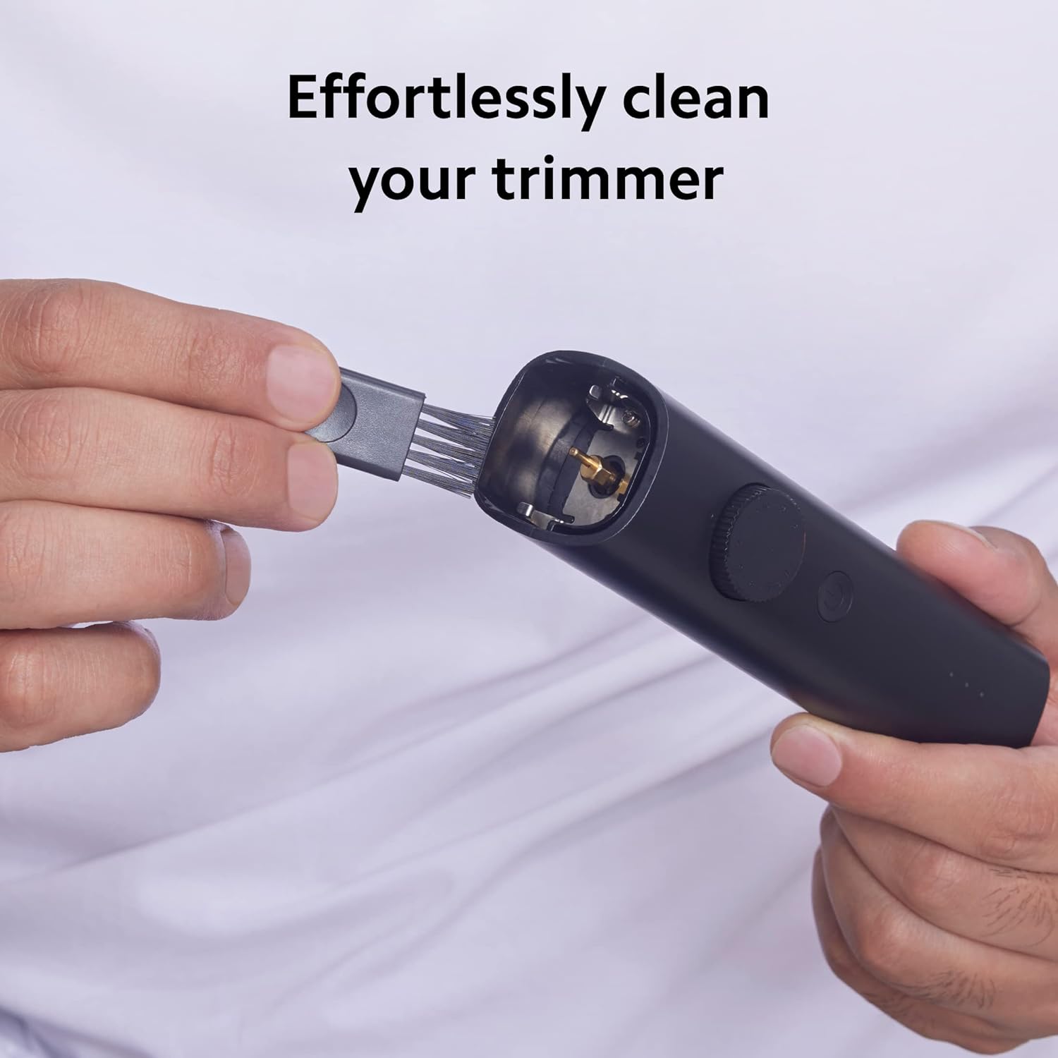 Xiaomi 2C Rechargeable Cordless Dry Trimmer for Beard & Moustache with 40 Length Settings for Men (90min Runtime, Quick & Versatile Charge, Black)_8
