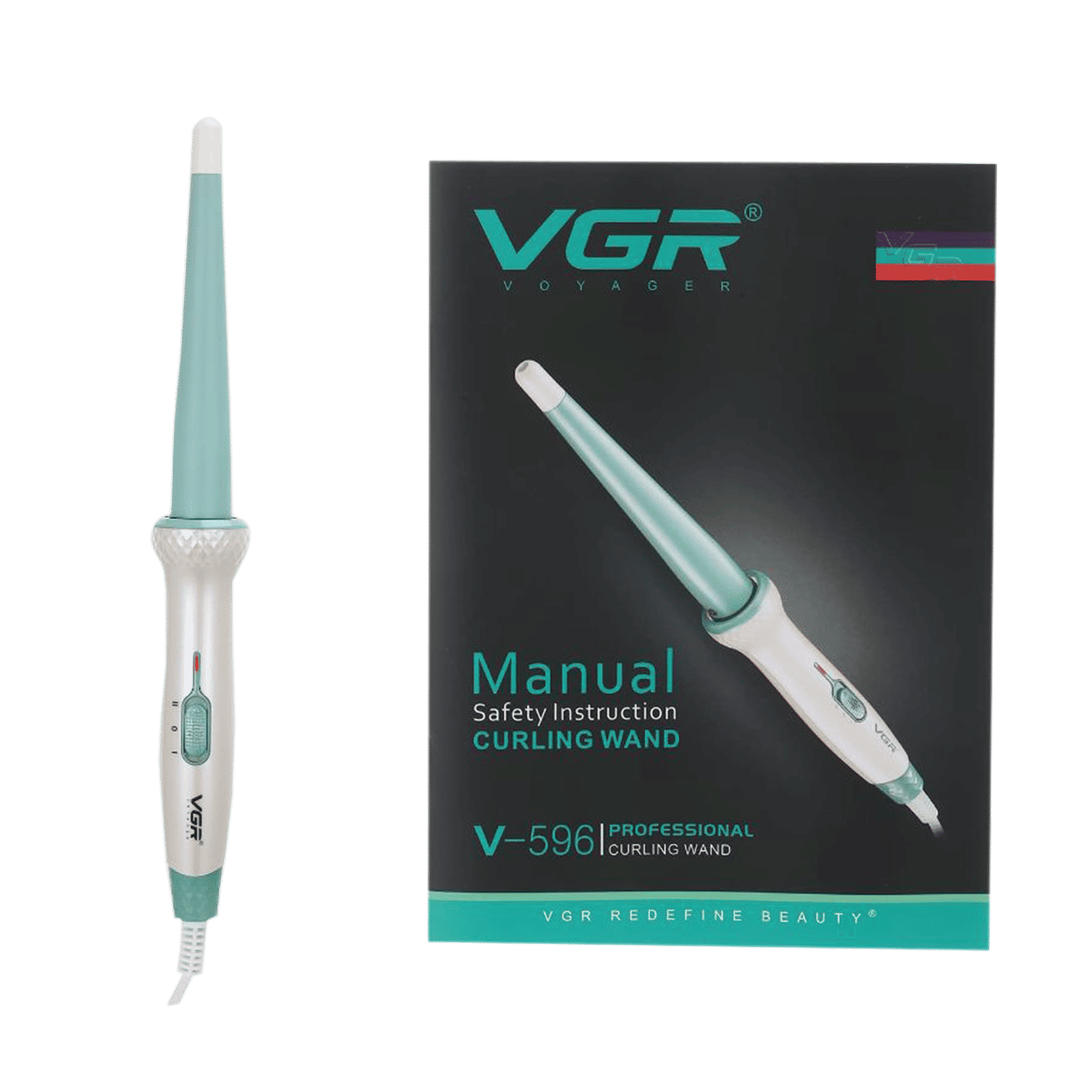 VGR Professional Hair Styler with Uniform Heat Technology (LED Indicator, Green)_9