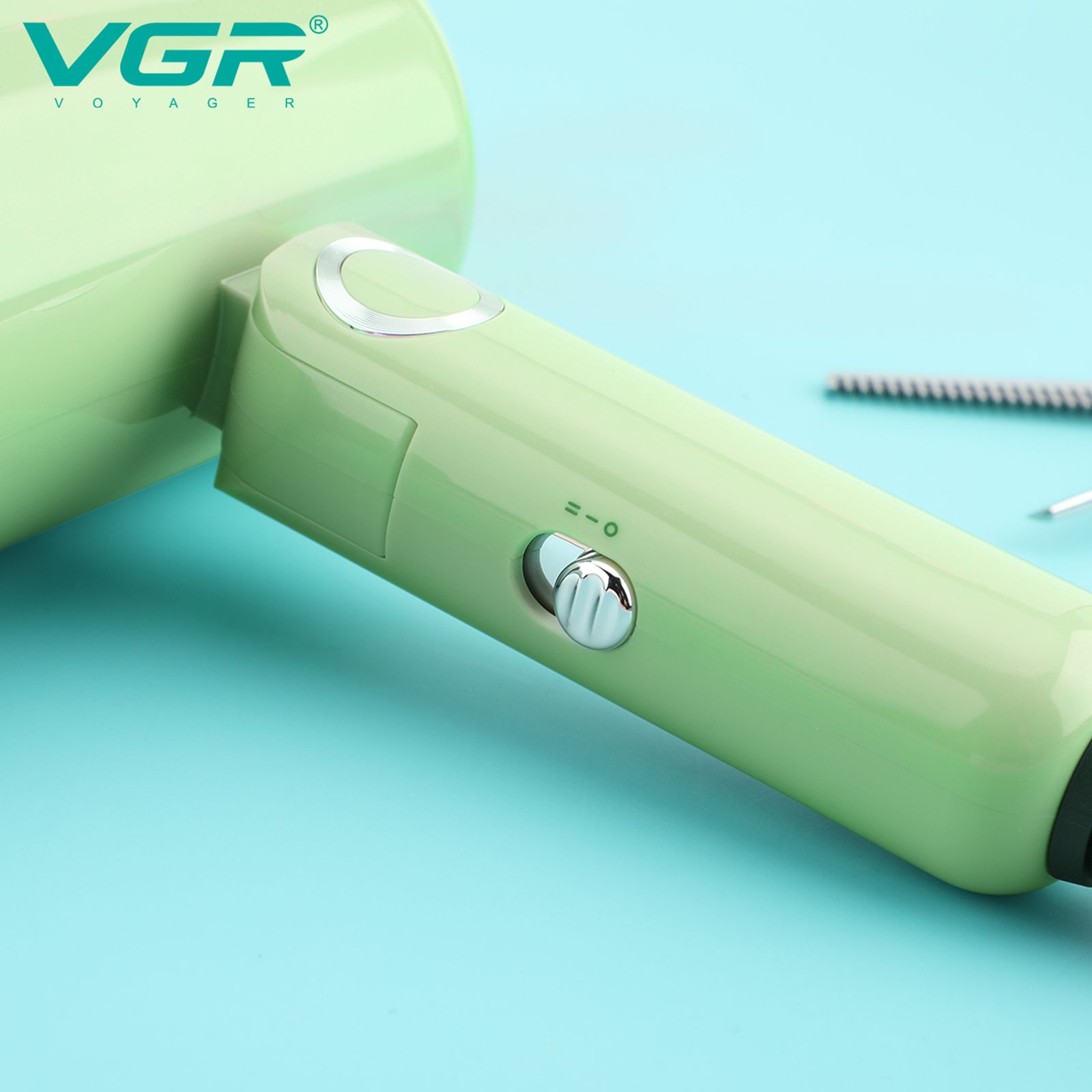 VGR Professional Hair Dryer (Negative Ionic Technology, Green)_5