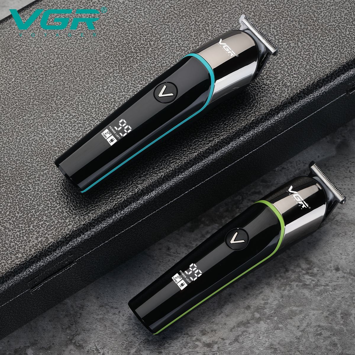 VGR V-291 Rechargeable Corded & Cordless Wet & Dry Trimmer for Hair Clipping, Beard, Moustache & Body Grooming with 4 Length Settings for Men (120min Runtime, LED Digital Display, Blue) VGR V-291 Rechargeable Corded & Cordless Wet & Dry Trimmer for Hair Clipping, Beard, Moustache & Body Grooming with 4 Length Settings for Men (120min Runtime, LED Digital Display, Blue)_7