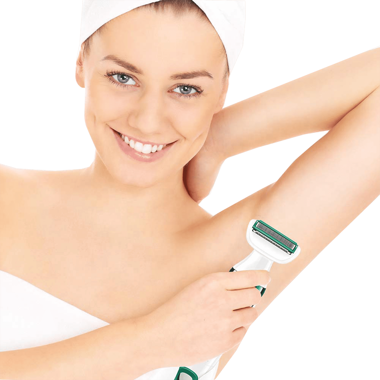 VGR V-720 5-in-1 Rechargeable Cordless Grooming Kit for Face, Legs, Underarms, Intimate Areas, Ear, Nose & Eyebrow for Women (Waterproof Head, Green)_5