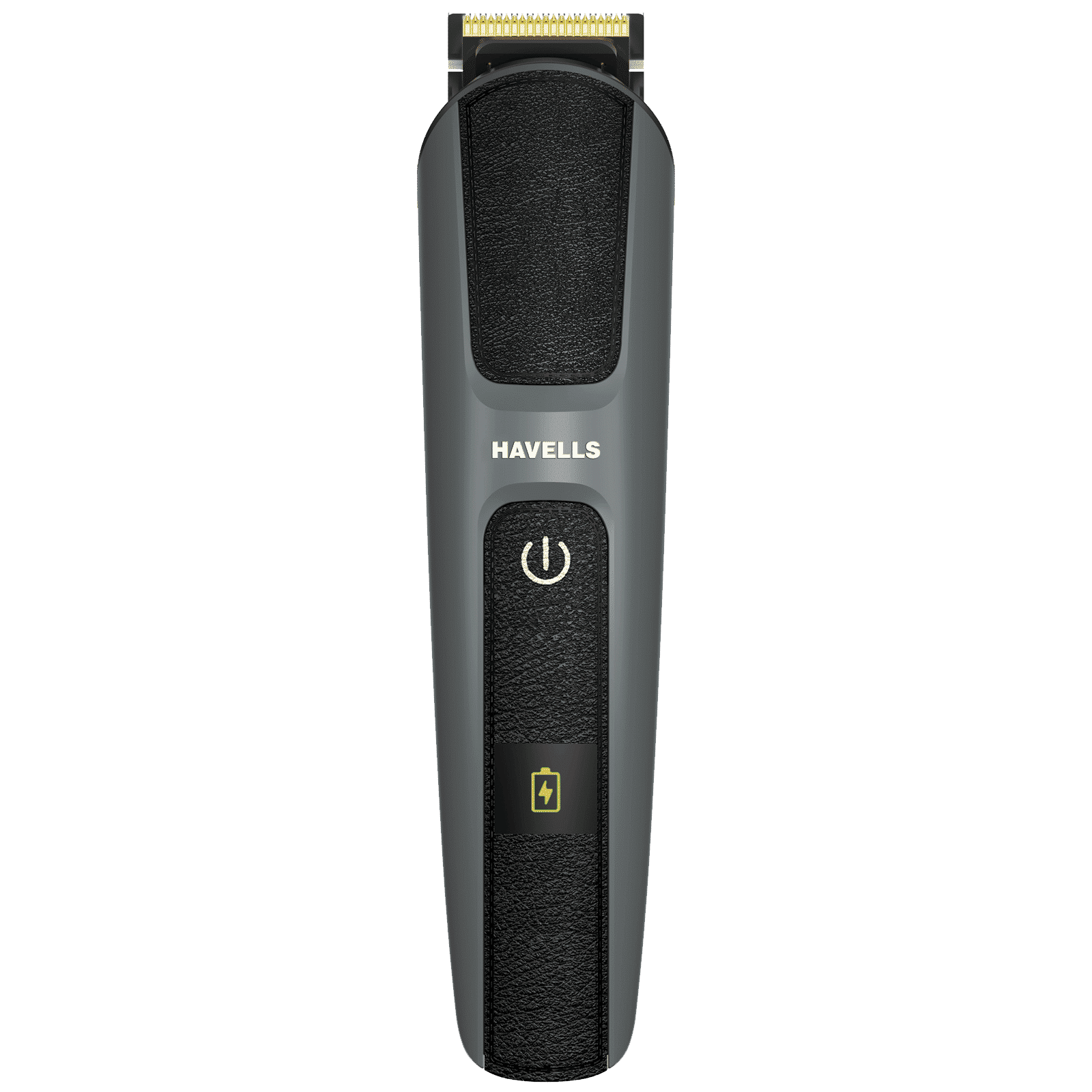 HAVELLS BT8700 Rechargeable Cordless Wet and Dry Trimmer for Beard for Men (IPX7 120mins Runtime, Titanium Blades, Grey)_1