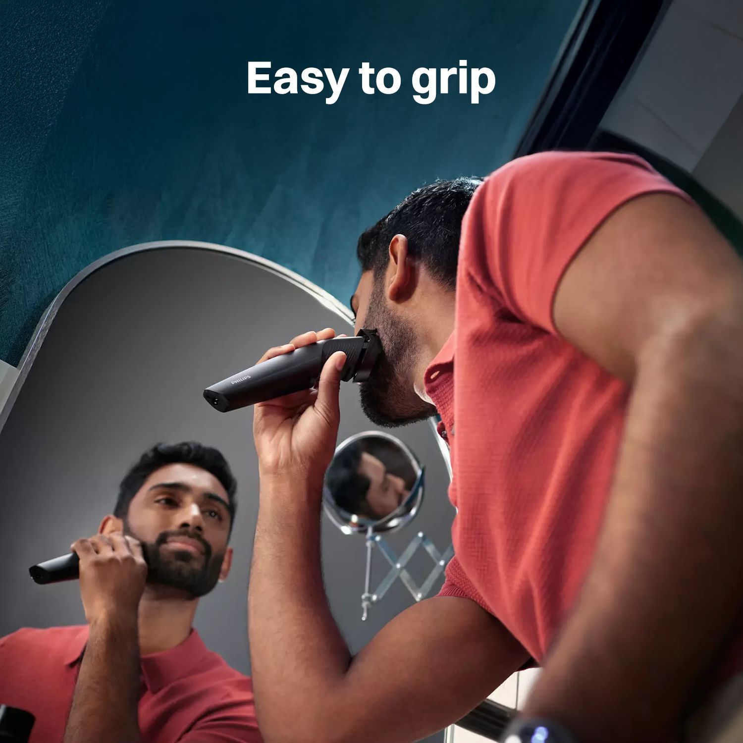 PHILIPS BT3302/15 Rechargeable Cordless Dry Trimmer for Beard and Body with 10 Length Settings for Men (60mins Runtime, Stainless Steel Blade, Black and Grey)_18