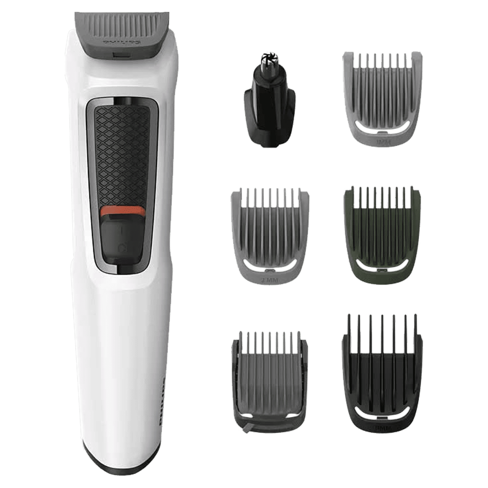 PHILIPS Multigroom Series 3000 7-in-1 Rechargeable Cordless Grooming Kit for Face, Hair and Body for Men (60mins Runtime, Rinseable Attachments, White)_1