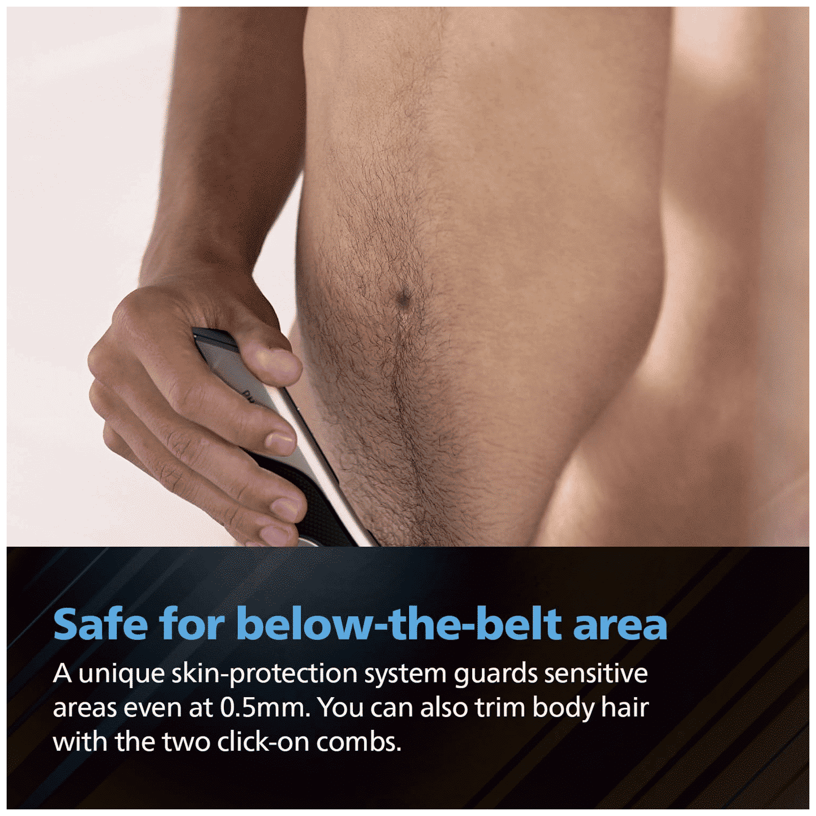 PHILIPS Series 9000 15-in-1 Rechargeable Cordless Grooming Kit for Face, Head and Body for Men (120mins Runtime, Beard Sense Technology, Stainless Steel)_12