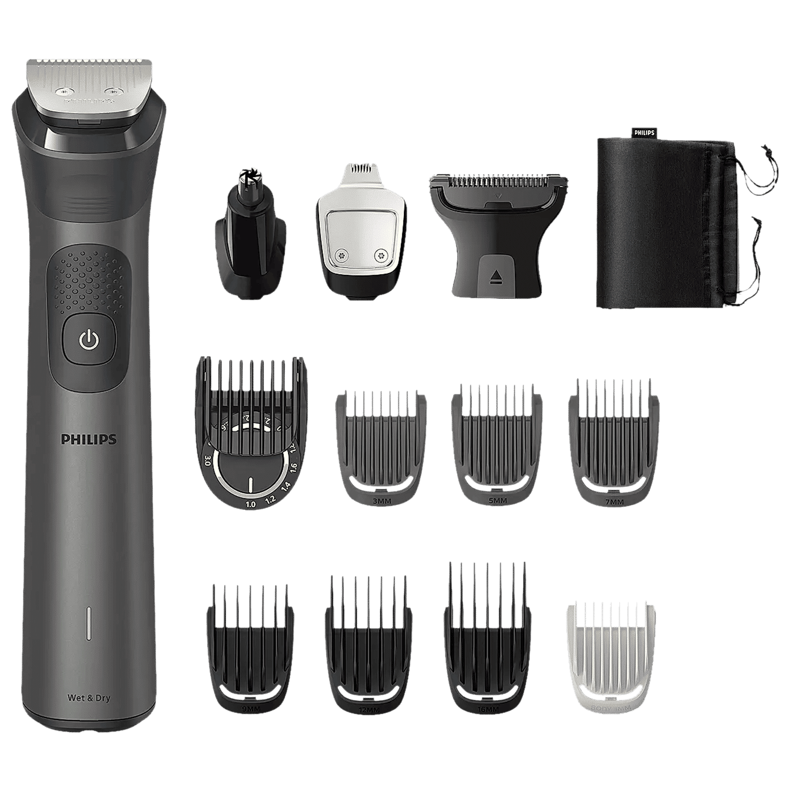PHILIPS MG7920/65 13-in-1 Rechargeable Cordless Grooming Kit for Face, Head and Body for Men (120mins Runtime, Beard Sense Technology, Grey) PHILIPS MG7920/65 13-in-1 Rechargeable Cordless Grooming Kit for Face, Head and Body for Men (120mins Runtime, Beard Sense Technology, Grey)_1