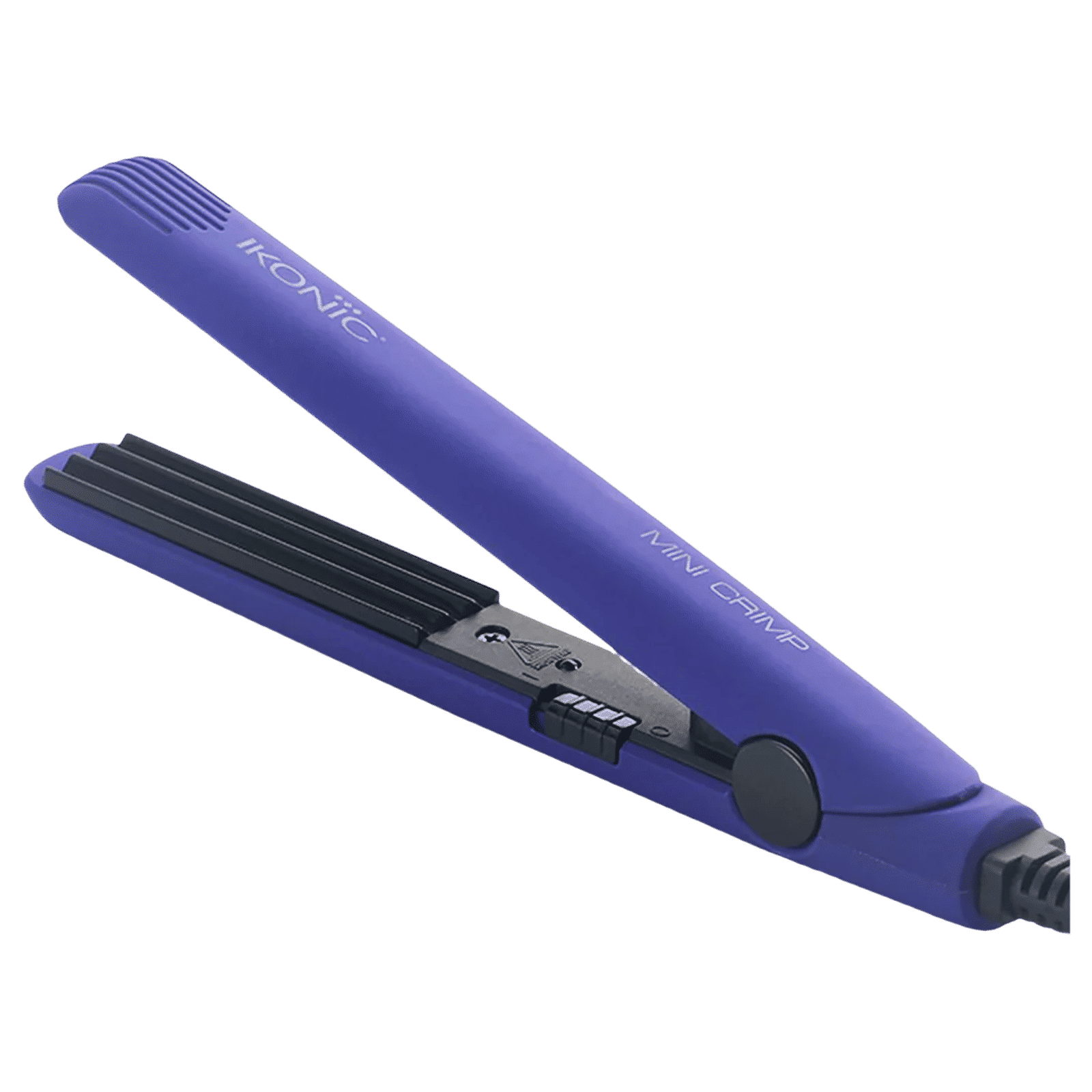 Ikonic Mini Crimper Hair Curler with Power Indicator light (Ceramic Plates, Purple & Black)_4