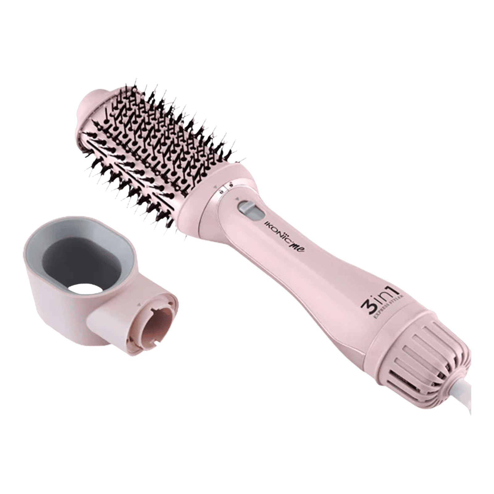 Ikonic Me Express 3-in-1 Hair Styler with Ceramic Titanium Coated Barrel (Innovative Airflow Vents, Pink)_9