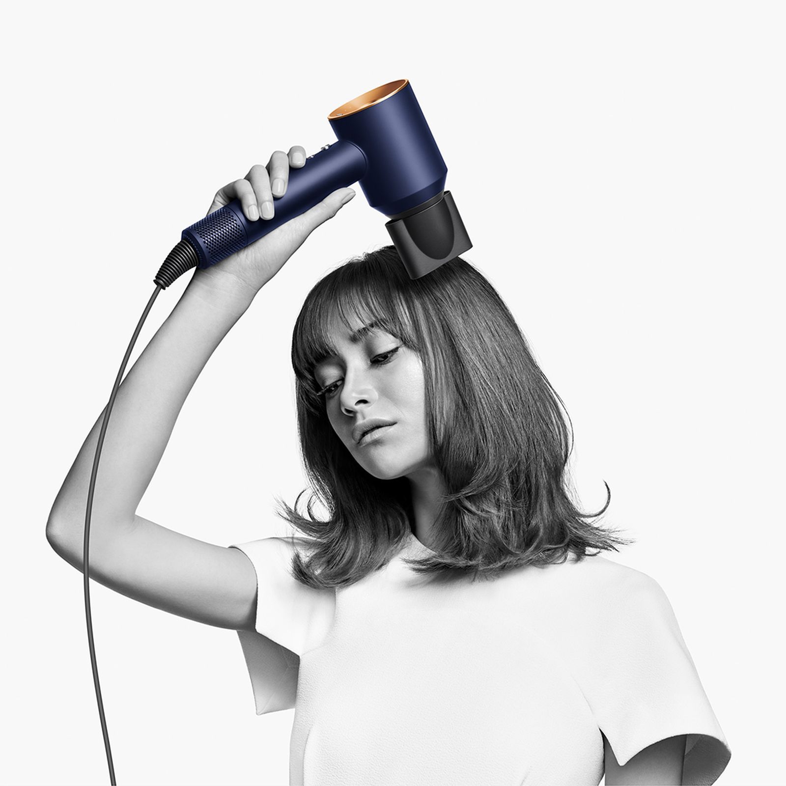 dyson Supersonic Hair Dryer with 4 Heat Settings and Cool Shot (Air Multiplier Technology, Prussian Blue and Rich Copper)_6