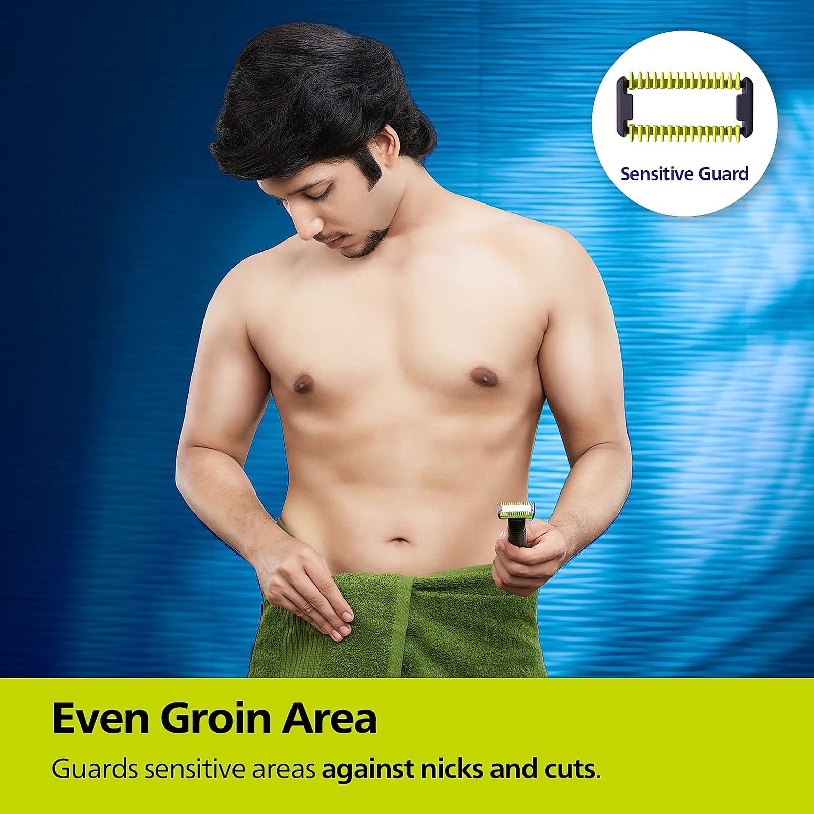 PHILIPS One Blade Rechargeable Cordless Grooming Kit for Face and Body for Men (30mins Runtime, Dual Protection System, Charcoal Gray) PHILIPS One Blade Rechargeable Cordless Grooming Kit for Face and Body for Men (30mins Runtime, Dual Protection System, Charcoal Gray)_9