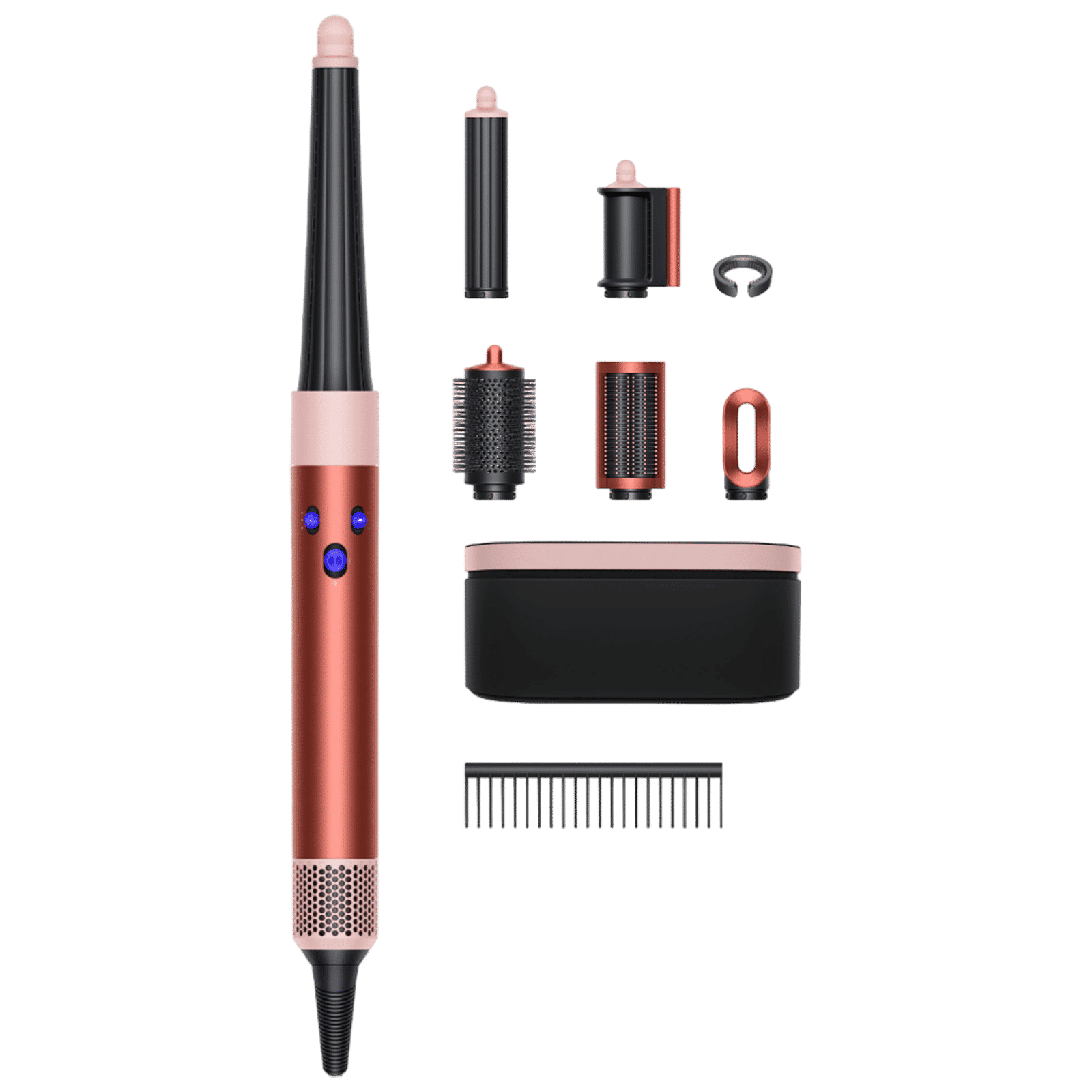 dyson Airwrap id Hair Styler with No Heat Damage (Bluetooth Enabled, Strawberry Bronze)_1