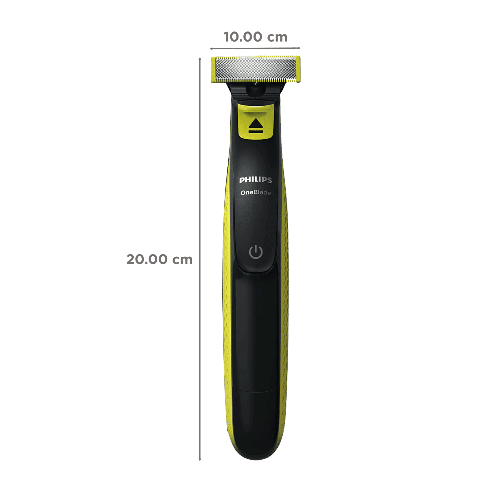 PHILIPS OneBlade Rechargeable Cordless Wet & Dry Trimmer for Beard & Moustache with 3 Length Settings for Men (45mins Runtime, Dual Protection Technology, Green)_2