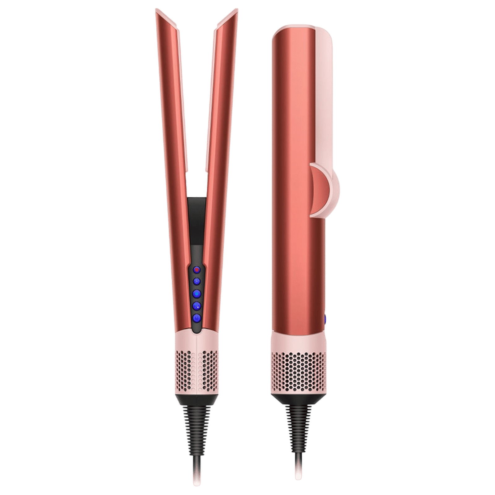 Dyson Airstrait Hair Straightener with No Heat Damage Technology (Dyson Hyperdymium Motor, Strawberry Bronze and Blush Pink)_1