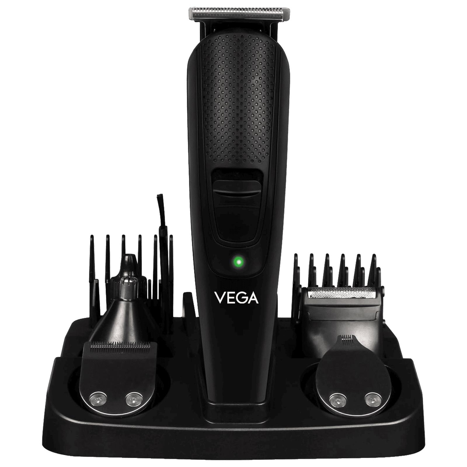 VEGA VHTH-23 10-in-1 Rechargeable Cord & Cordless Grooming Kit for Face & Body for Men (90mins Runtime, USB Charging, Black)_1