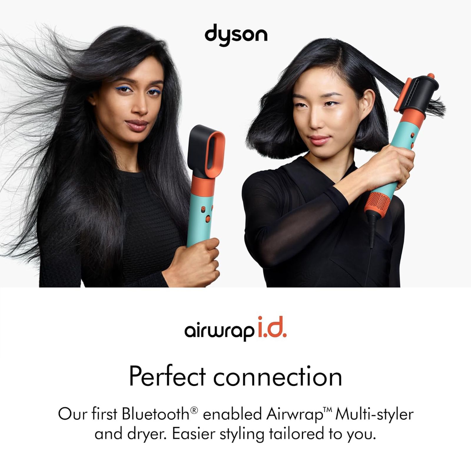 dyson Airwrap id 2-in-1 Multi Styler and dryer with Bluetooth Supported (Ceramic Patina and Topaz Orange)_13