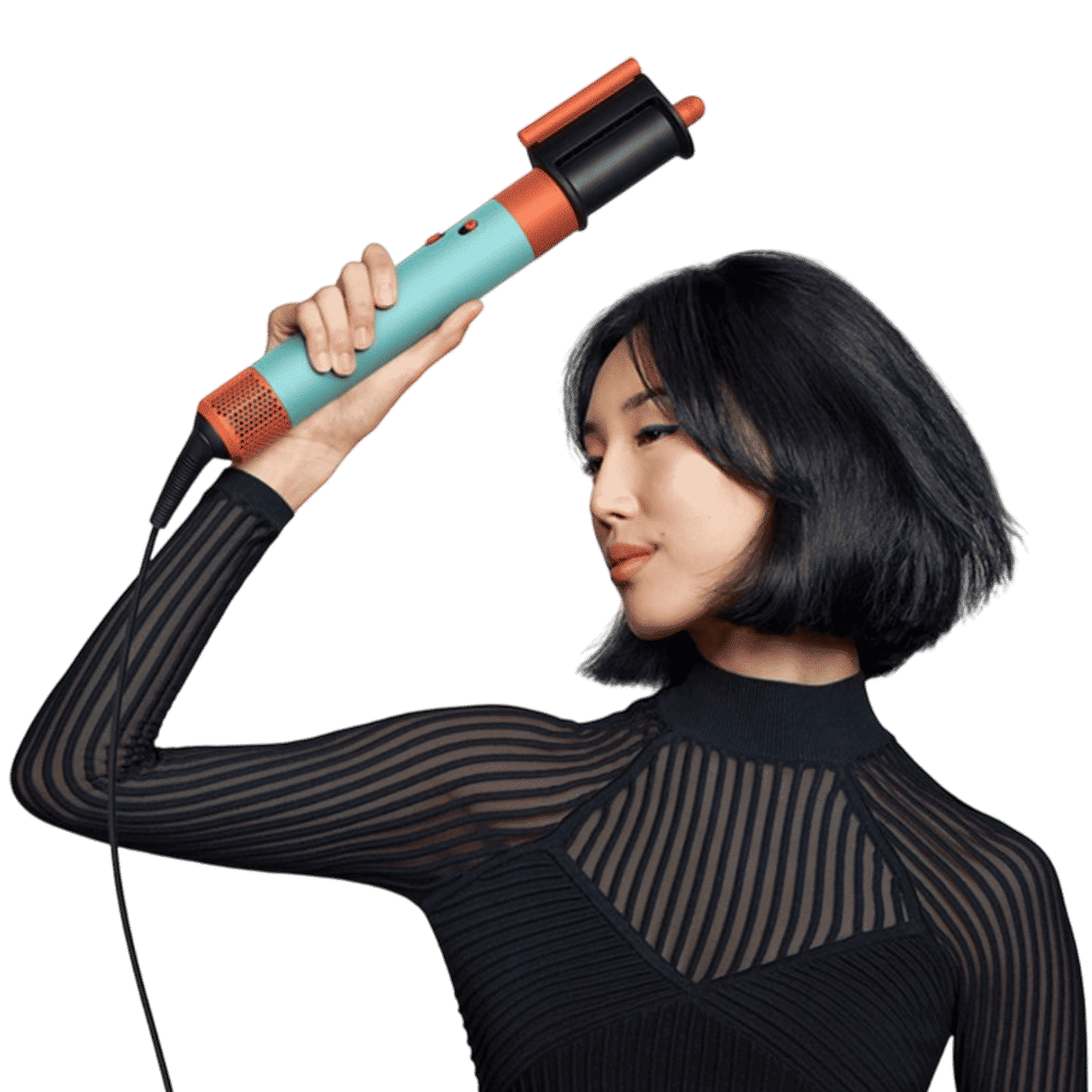 dyson Airwrap id 2-in-1 Multi Styler and dryer with Bluetooth Supported (Ceramic Patina and Topaz Orange)_6