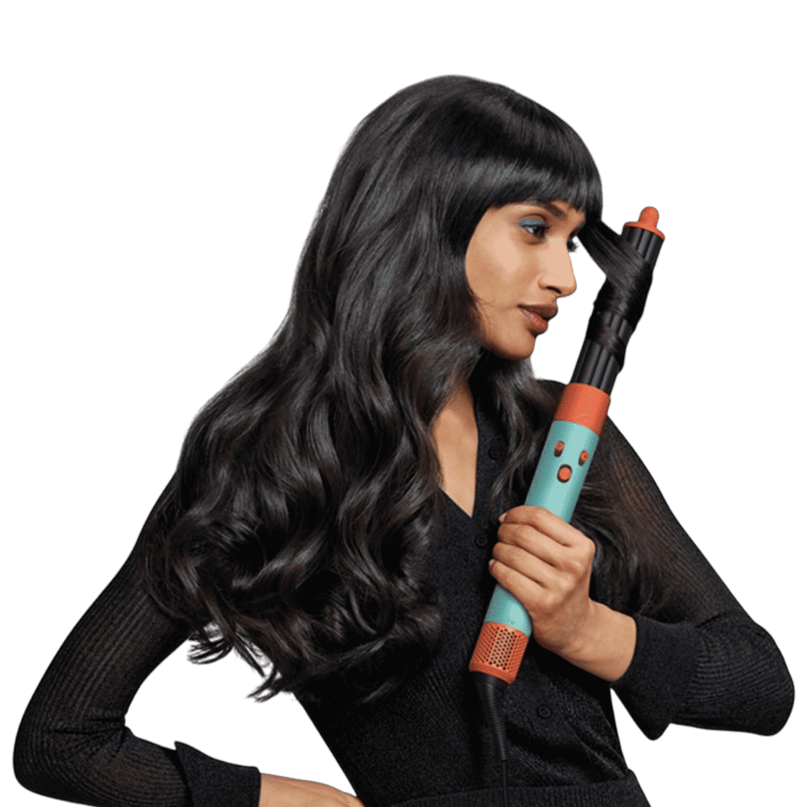 dyson Airwrap id 2-in-1 Multi Styler and dryer with Bluetooth Supported (Ceramic Patina and Topaz Orange)_7