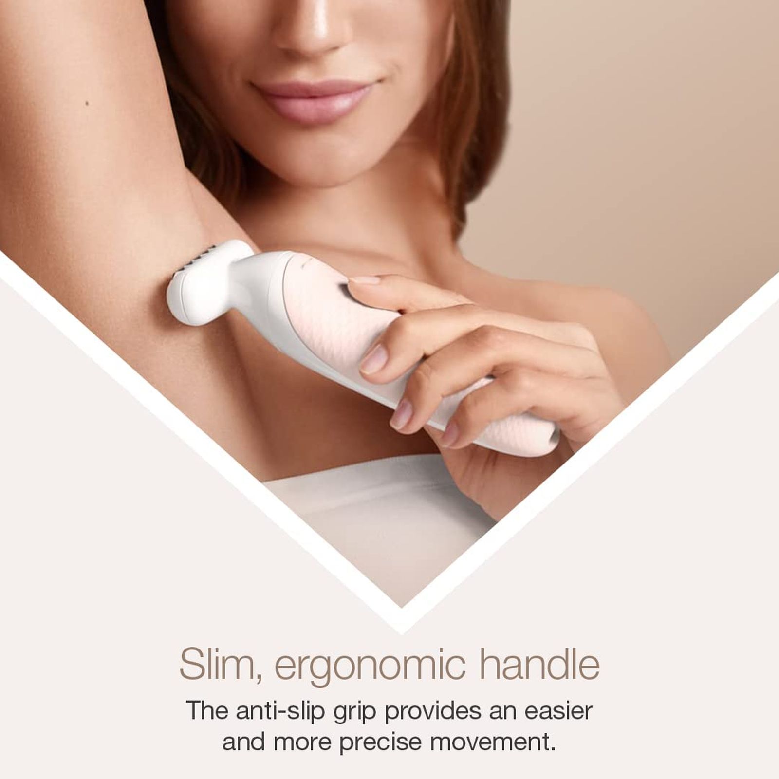 BRAUN Silk-Epil 9-060 Cordless Wet & Dry Epilator for Underarm & Intimate Area with 2 Interchangeable Heads (SensoSmart Technology, White) BRAUN Silk-Epil 9-060 Cordless Wet & Dry Epilator for Underarm & Intimate Area with 2 Interchangeable Heads (SensoSmart Technology, White)_6